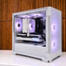 Whiteout v1 Gaming PC | 9060XT 16GB💻| DDR5| 16GB RAM | WiFi/BT | Windows 11 | 1TB