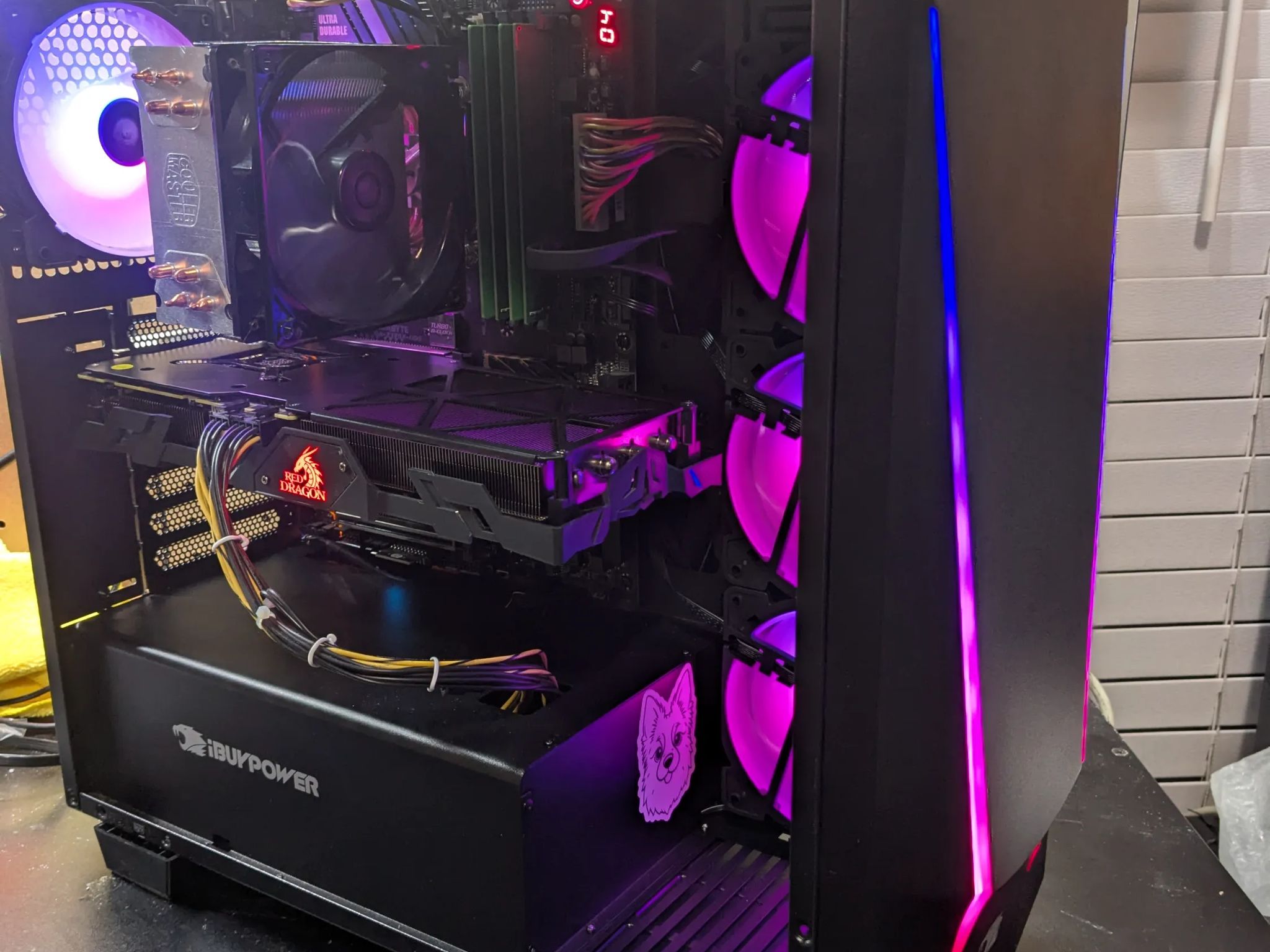 Marvel Rivals Ready | 180 Day Warranty | i7-6700K, 16GB DDR4, AMD Vega 56 8GB, 500GB SSD, Win11 ,RGB