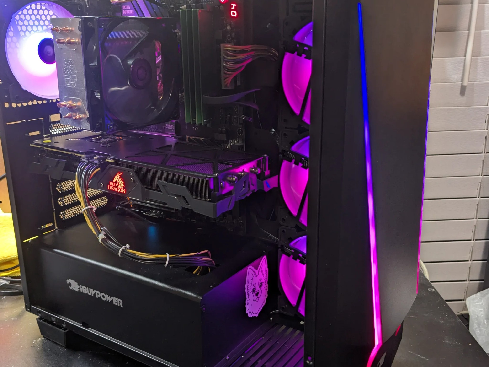 Marvel Rivals Ready | 180 Day Warranty | i7-6700K, 16GB DDR4, AMD Vega 56 8GB, 500GB SSD, Win11 ,RGB