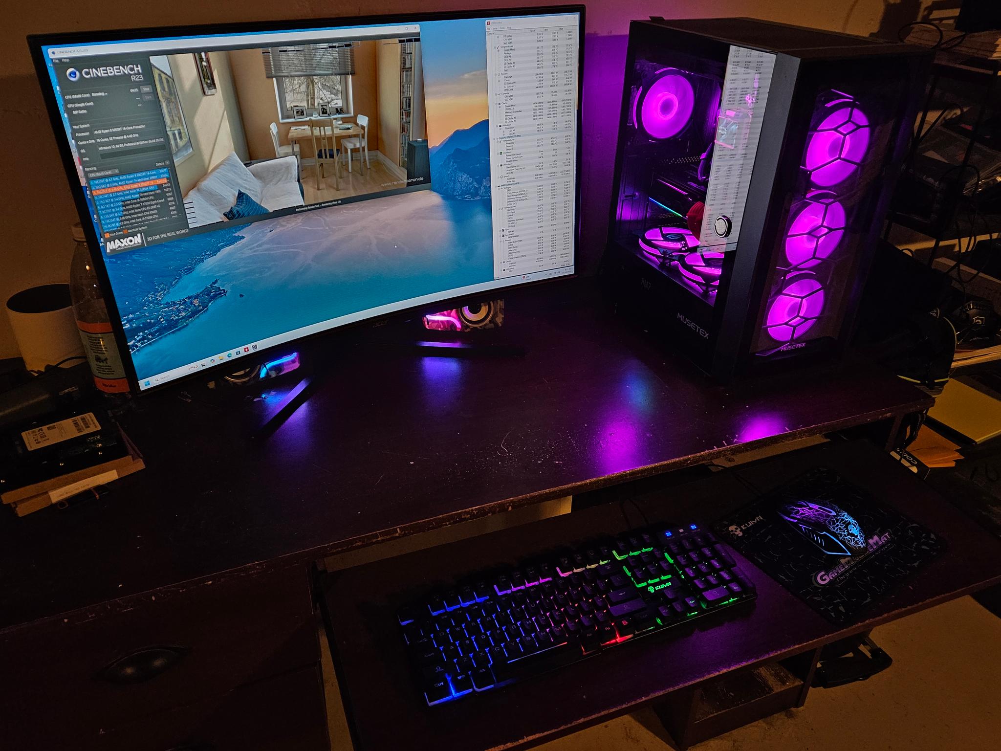 ⚡ Windows 11 Pro Custom-Built Advanced RGB Gaming PC — Ryzen 9 Power Meets RX 9070 Performance ⚡
