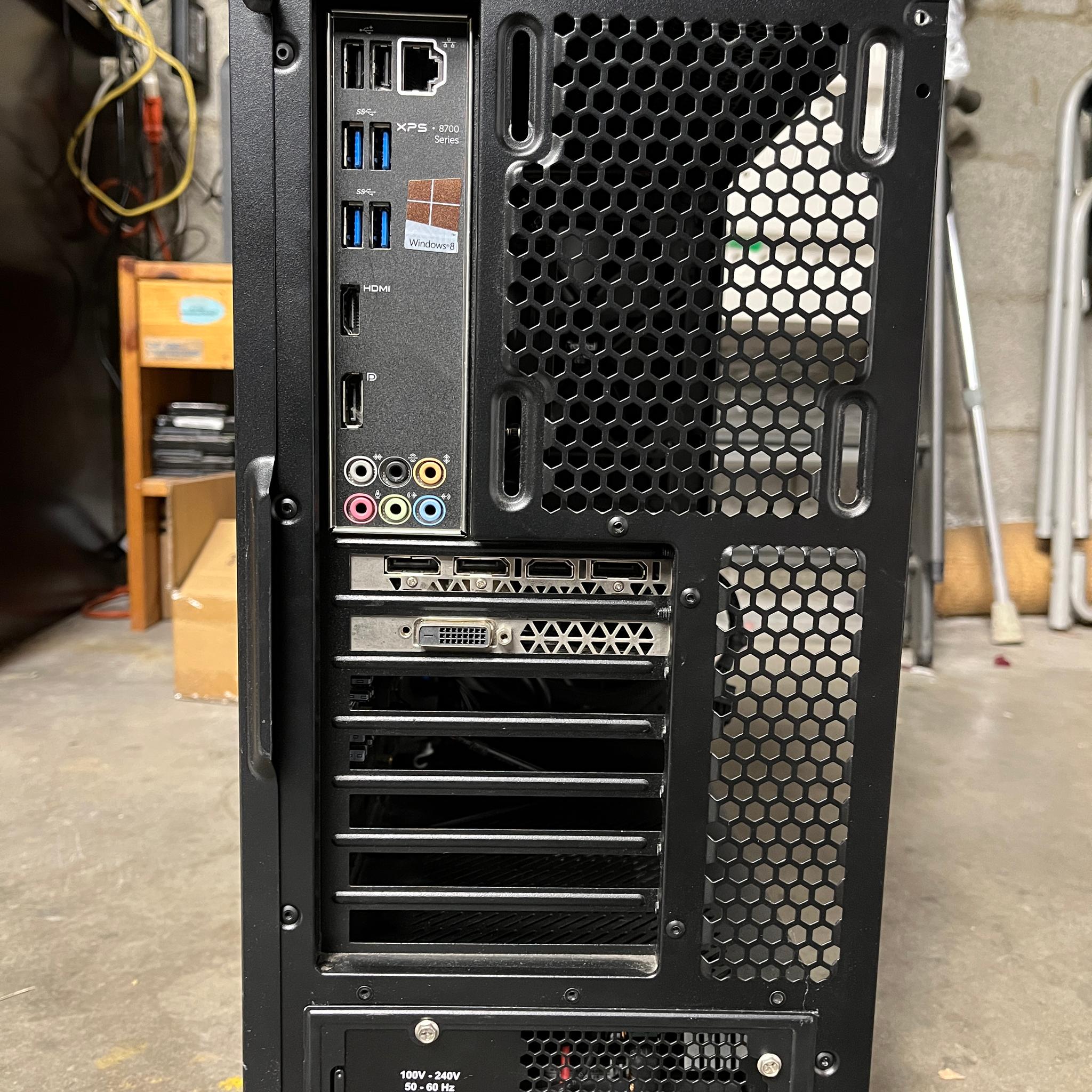 🔥🖥️NVIDIA GTX 1080, Intel i7-4770, 500 GB SSD, 12 GB RAM,High Performance Custom Gaming PC w/ Wi-Fi