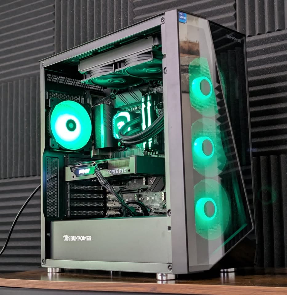 RTX 3060 Ti Gaming PC – Intel i7-12700KF, 16GB RAM, 1.5TB Storage, WiFi + Bluetooth