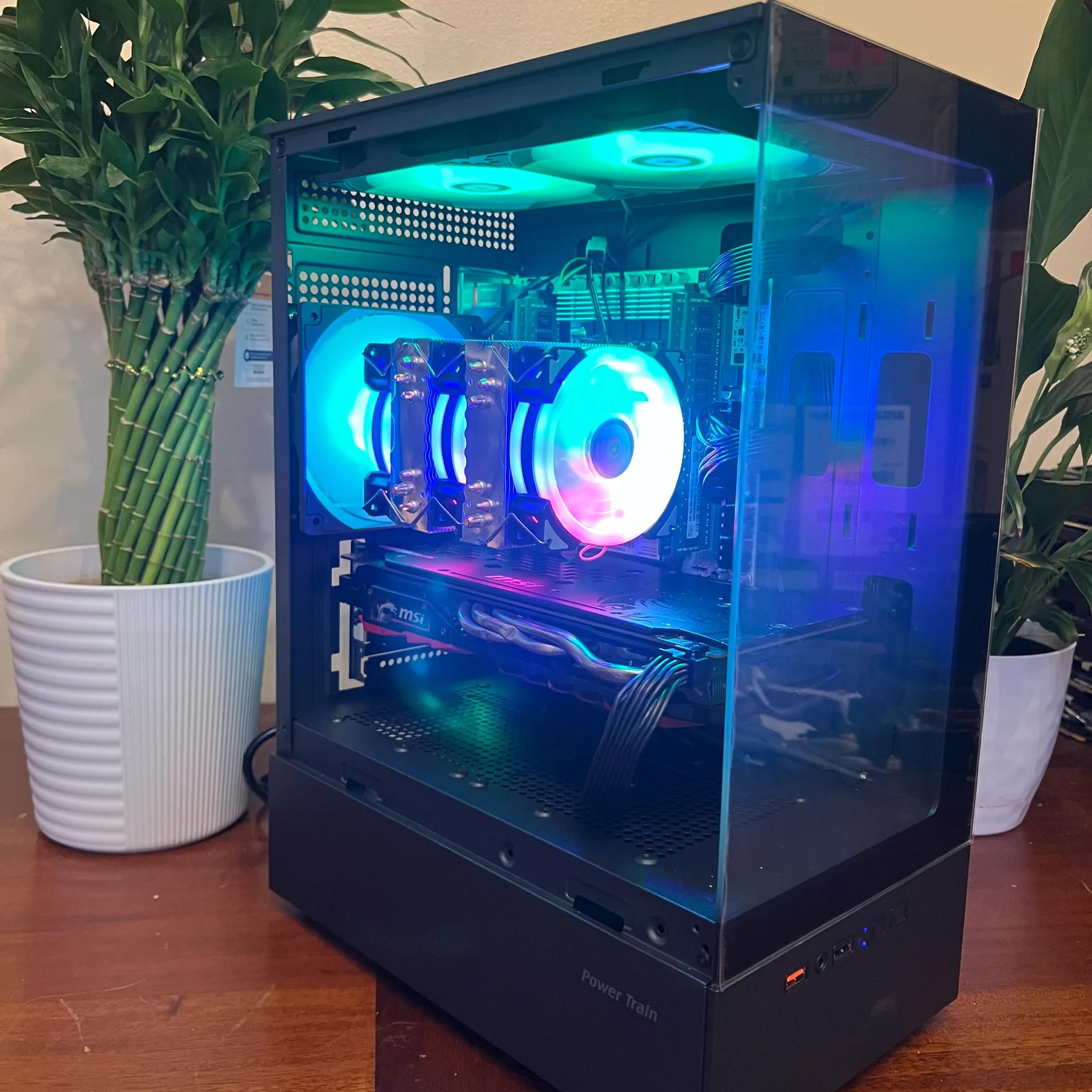 Intel 10 Core Gaming PC RX 580 1tb NVME SSD 32GB RAM WIFi WINDOWS 10 Pro