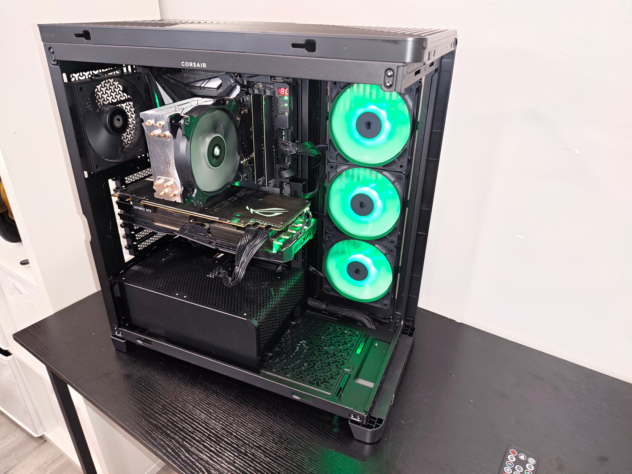 The GREEN MONSTER V, budget 1440p gaming pc!