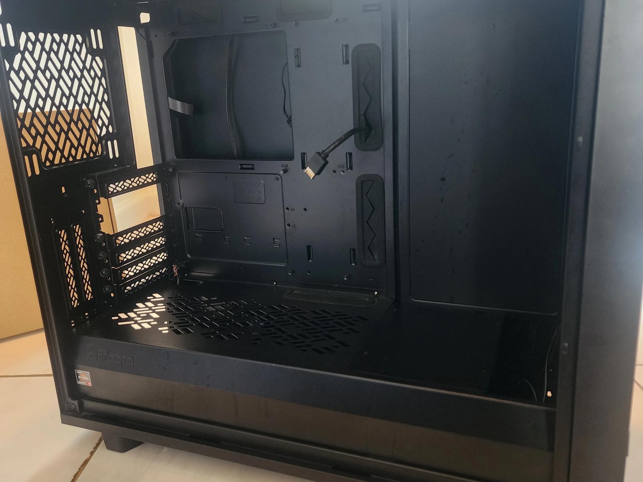 Fractal Design Meshify 2 ATX Mid-tower black PC case Black Tinted Glass, with box and accessories