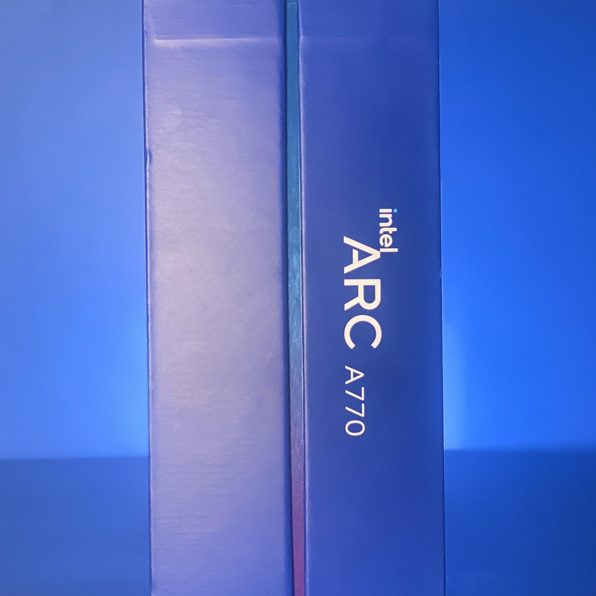 Intel ARC A770 (box only)