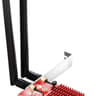 WiFi 6E PCIe Card | Intel AX210 Chip | 5400Mbps Tri-Band 2.4GHz/5GHz/6GHz | Bluetooth 5.3