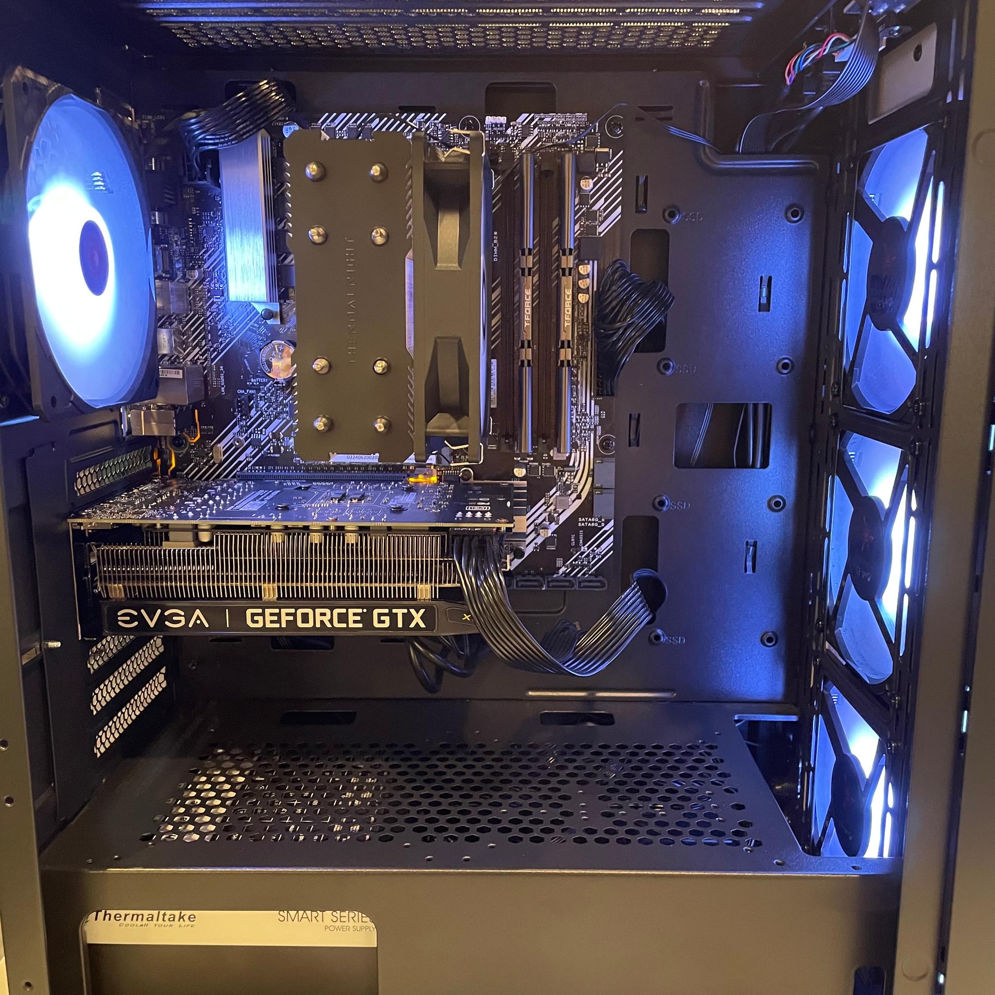 Custom Gaming PC with 1660 and Ryzen 5 5500