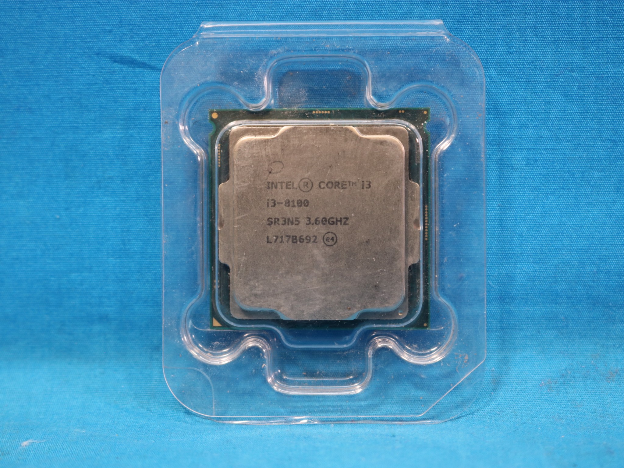 i3-8100 3.6Ghz 1151 Socket Quad Core CPU Processor Intel Core i3 8th Gen