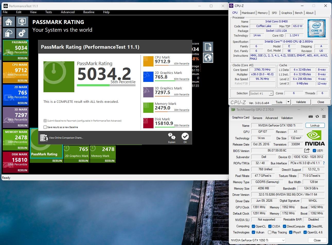 Entry Level Gaming Done Right! #4 | i5 8400 | GTX 1050 Ti | 8GB Ram | Windows 11