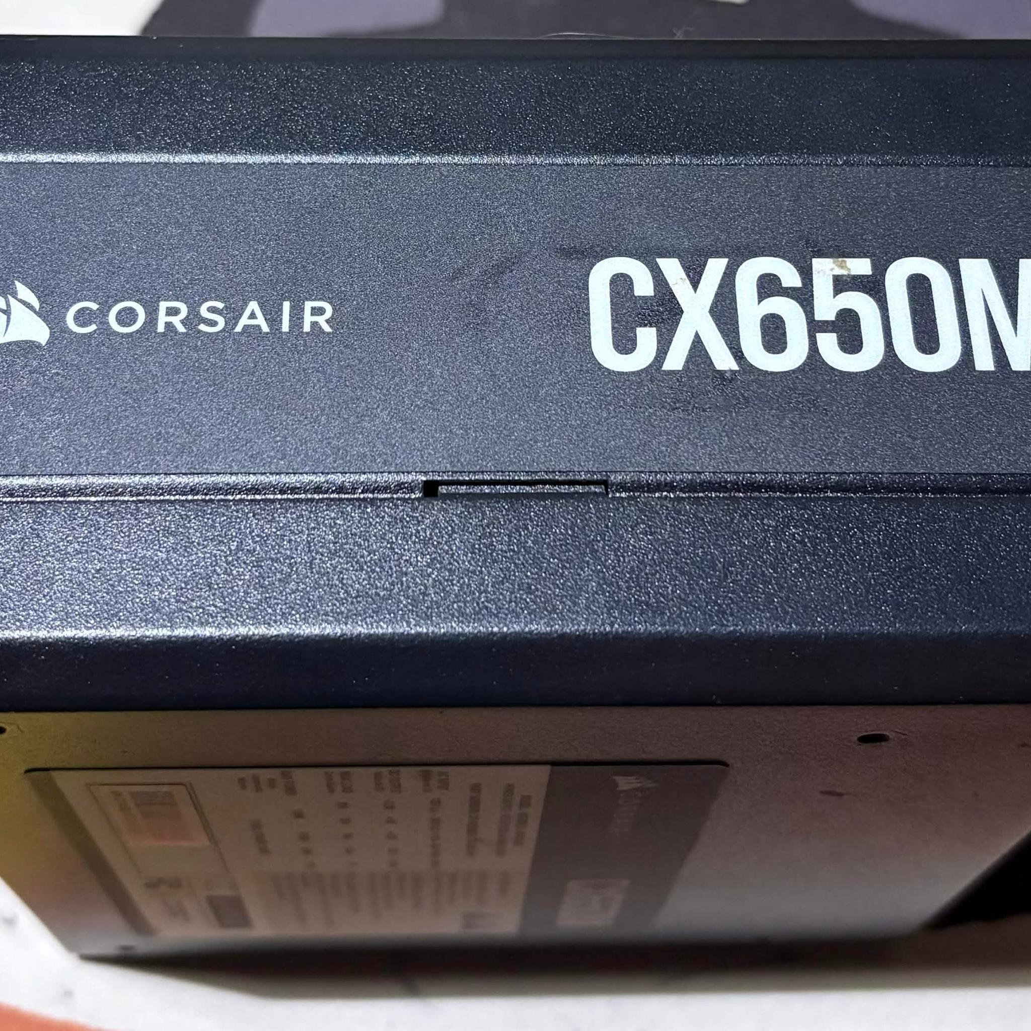 Corsair CX650M 650W 80+ Bronze Semi Modular PSU w/ Cables