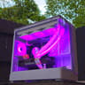 ⚜️White/Gold Custom Gaming PC • RTX 3070 Ti, Intel i7, 16GB RAM, 1TB SSD • Plug n' Play