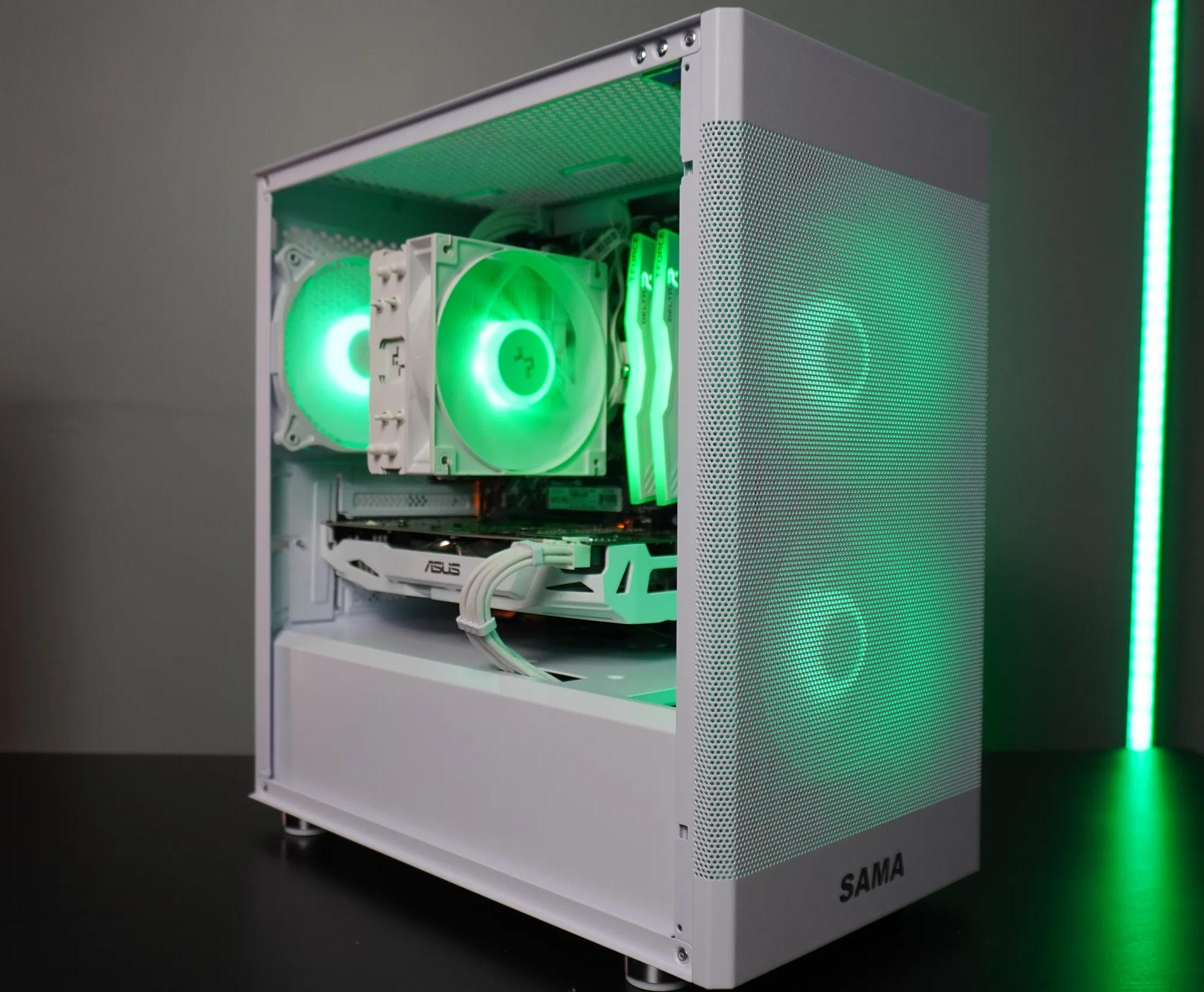 🤍AESTHETIC🤍 1080p Value PC 💚GTX 1060 6GB 🧡Ryzen 5 4500 | 16GB RAM | 512GB NVME