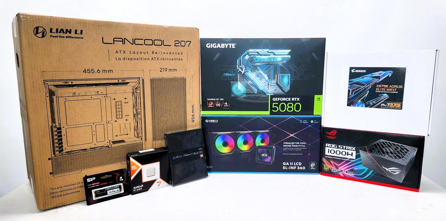 ALL NEW Powerhouse Gaming PC - 9800X3D - RTX 5080 - 32GB - 2TB - READ DESCRIPTION!