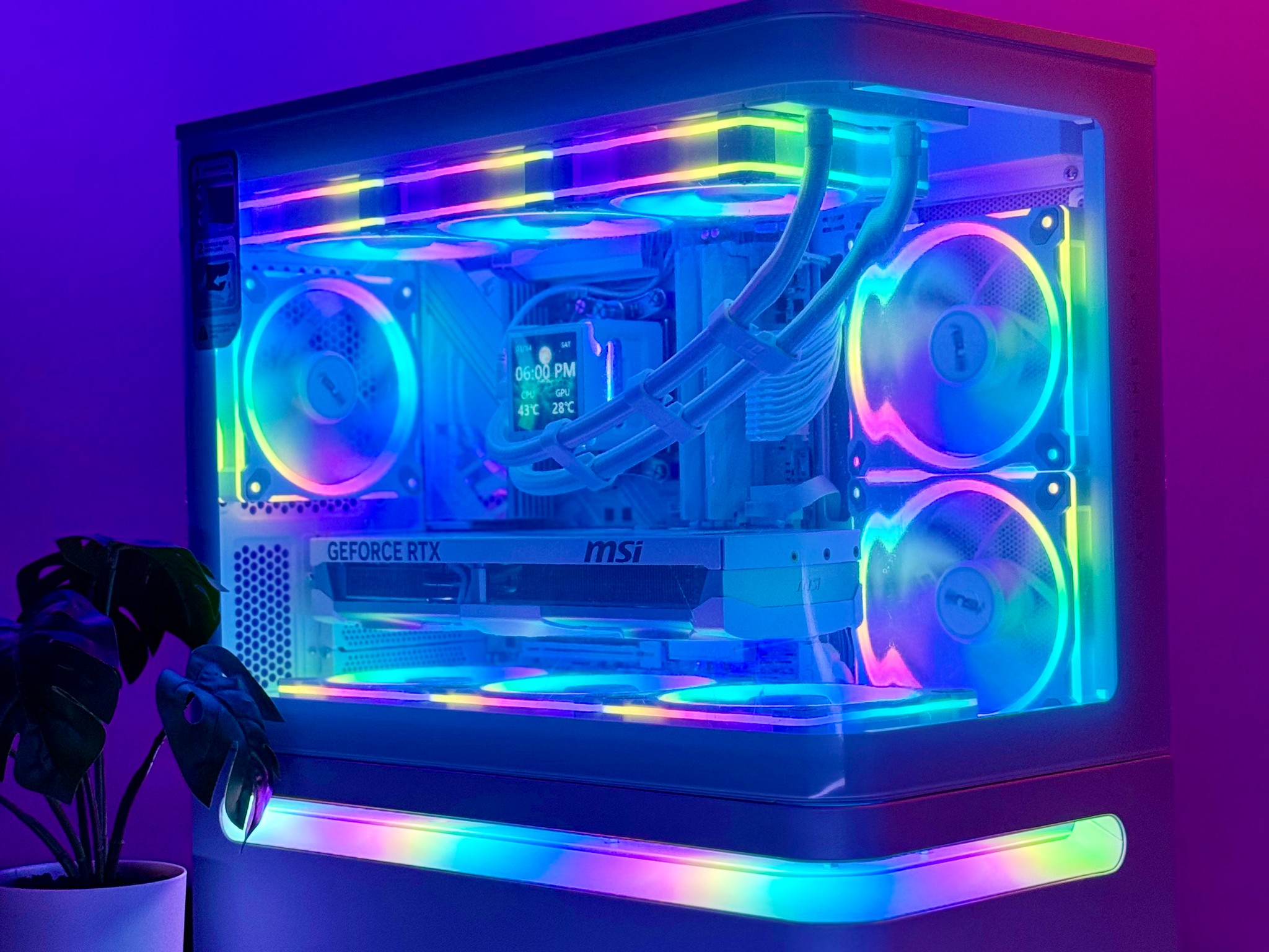 Shook PC Stay Frosty 💎 Ryzen 9850X3D | 5070 Ti OC 16GB | 32GB DDR5 6400MHz CL32 | 2TB SSD NVMe m.2