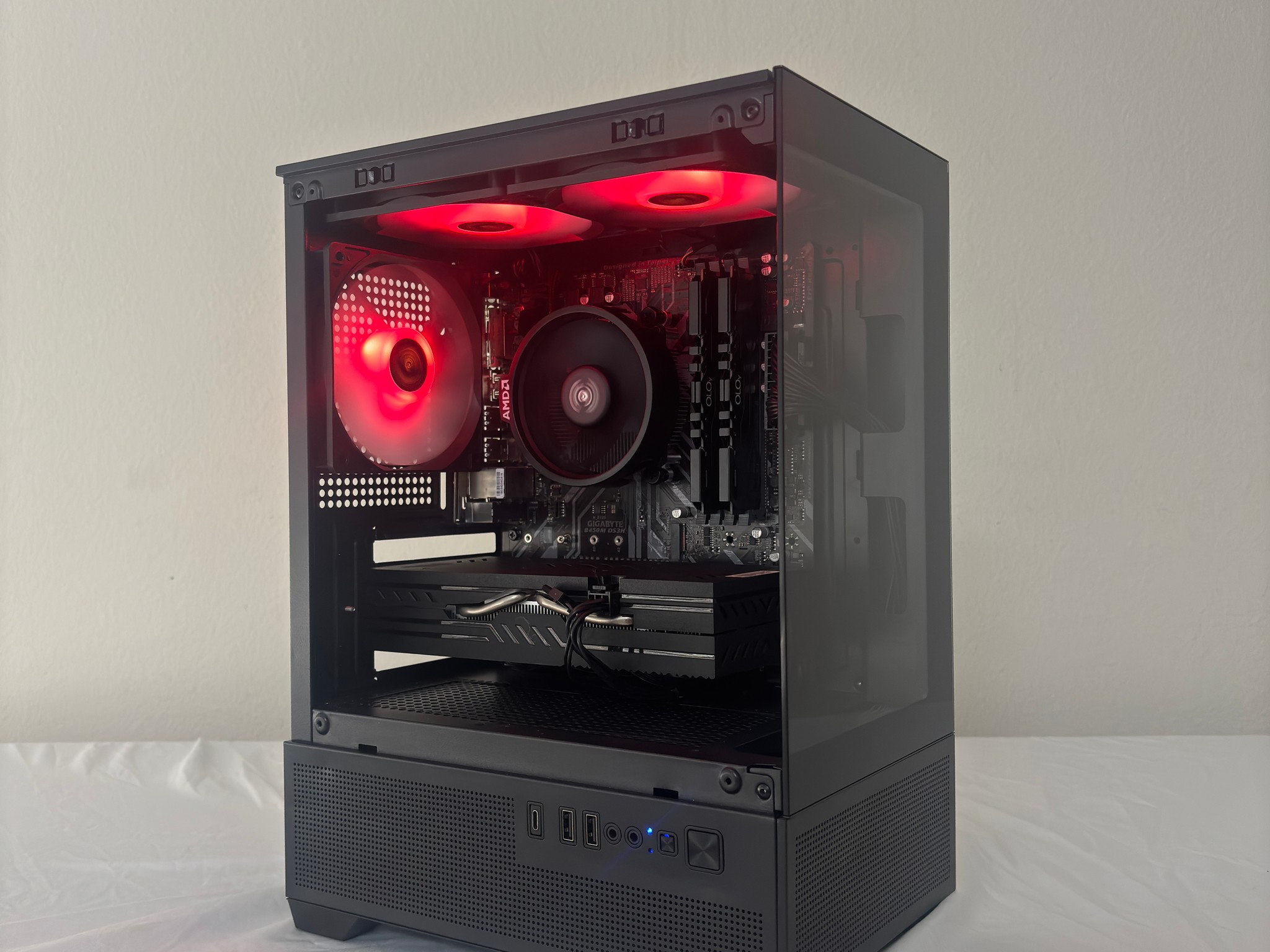 Ryzen 5 2600x + RX 580 Budget Gaming PC | 16GB RAM | WIFI | Win 11 Pro Activated | 500GB SSD