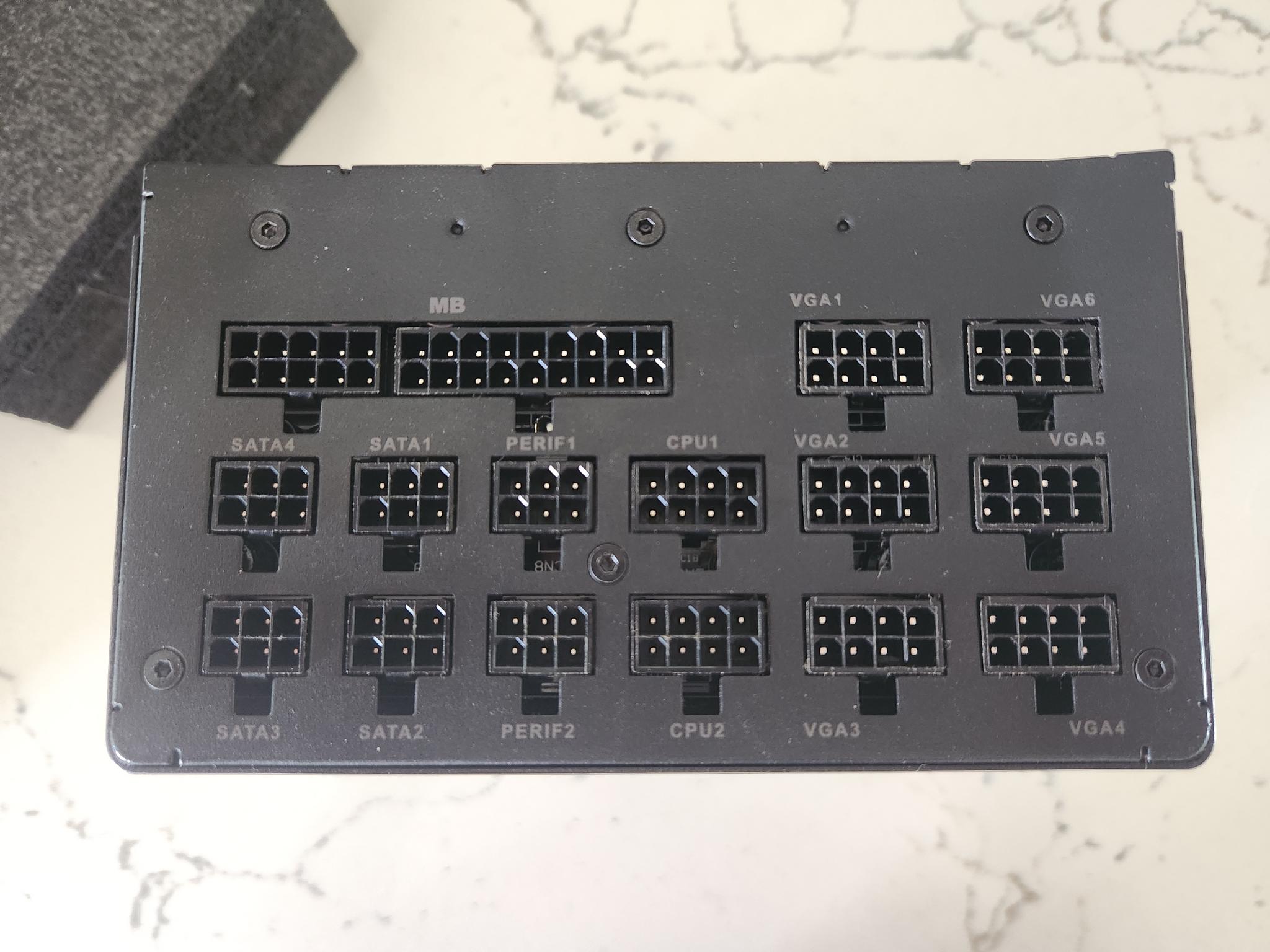 SUPER FLOWER LEADEX SE PLATINUM 1000w PSU Fully-modular