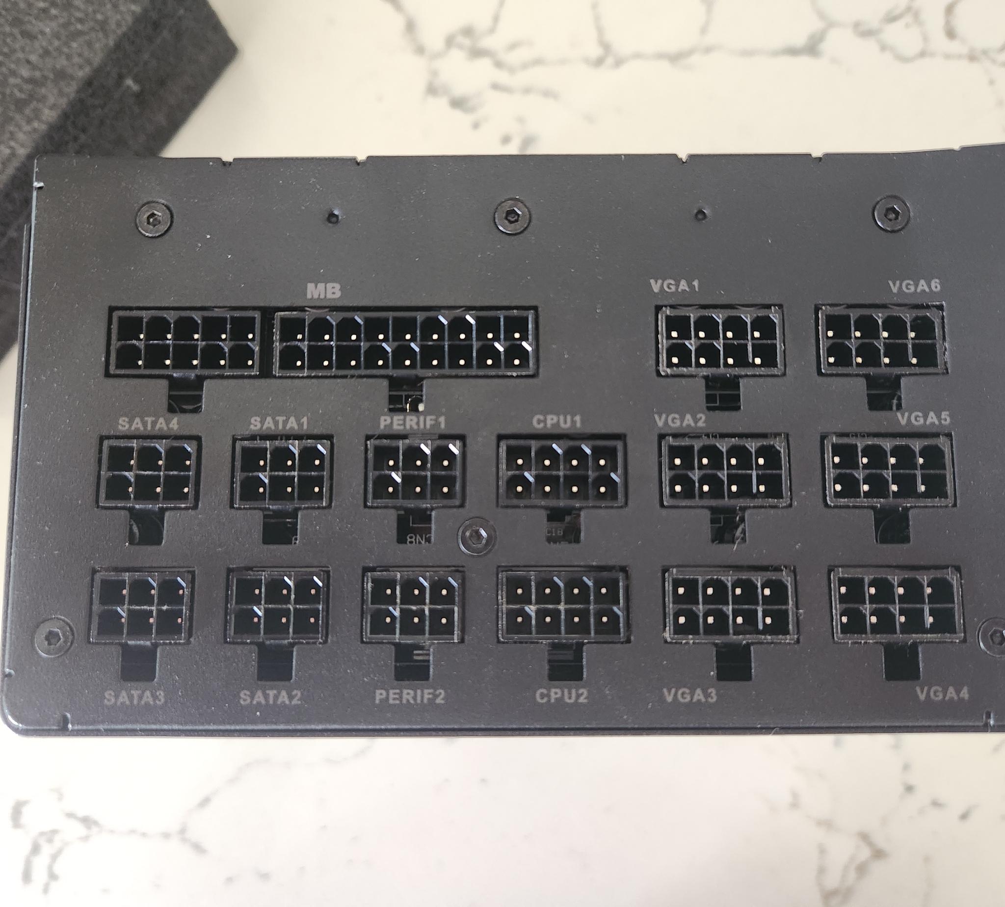 SUPER FLOWER LEADEX SE PLATINUM 1000w PSU Fully-modular