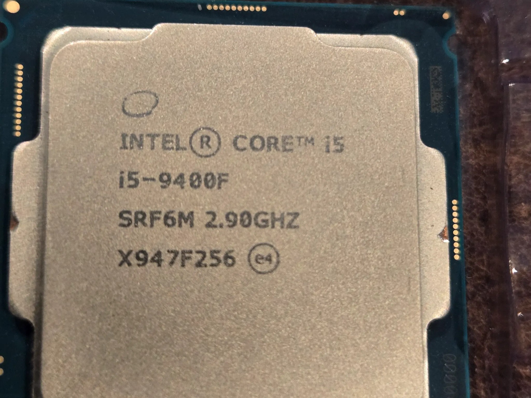 Intel Core i5-9400F Processor 9M Cache, up to 4.10 GHz