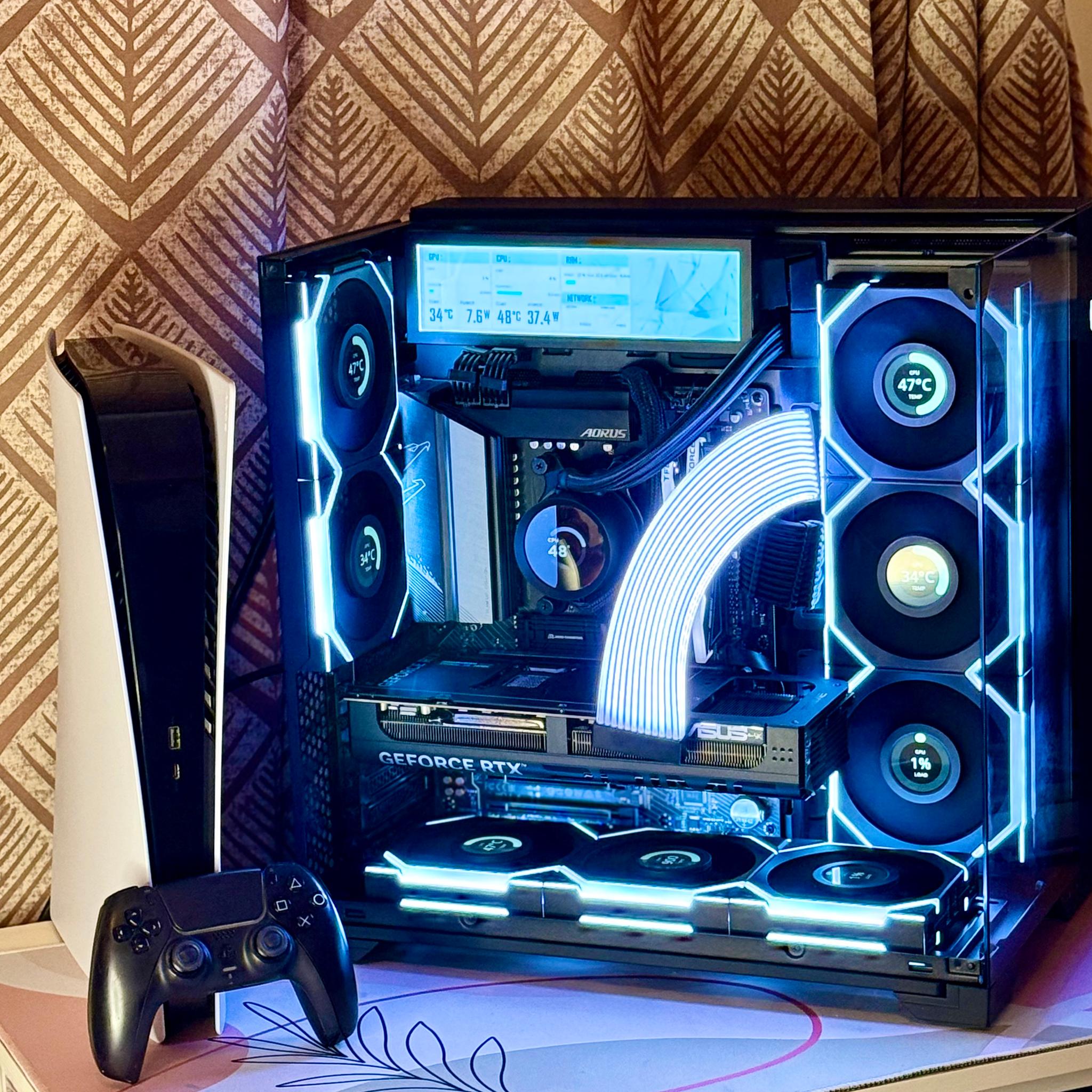 🌙 RTX 5080 | 9800X3D | Eclipse Vision Gaming PC | FREE PS5 🌗