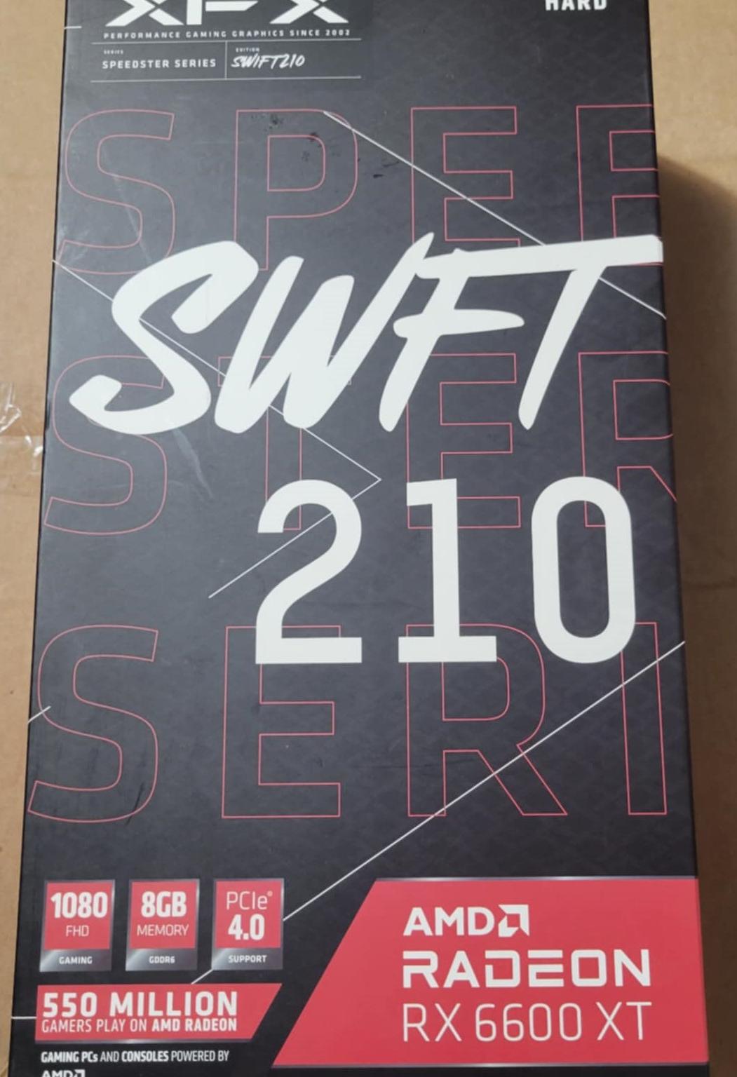 XFX Swift 210 6600XT 8GB GPU