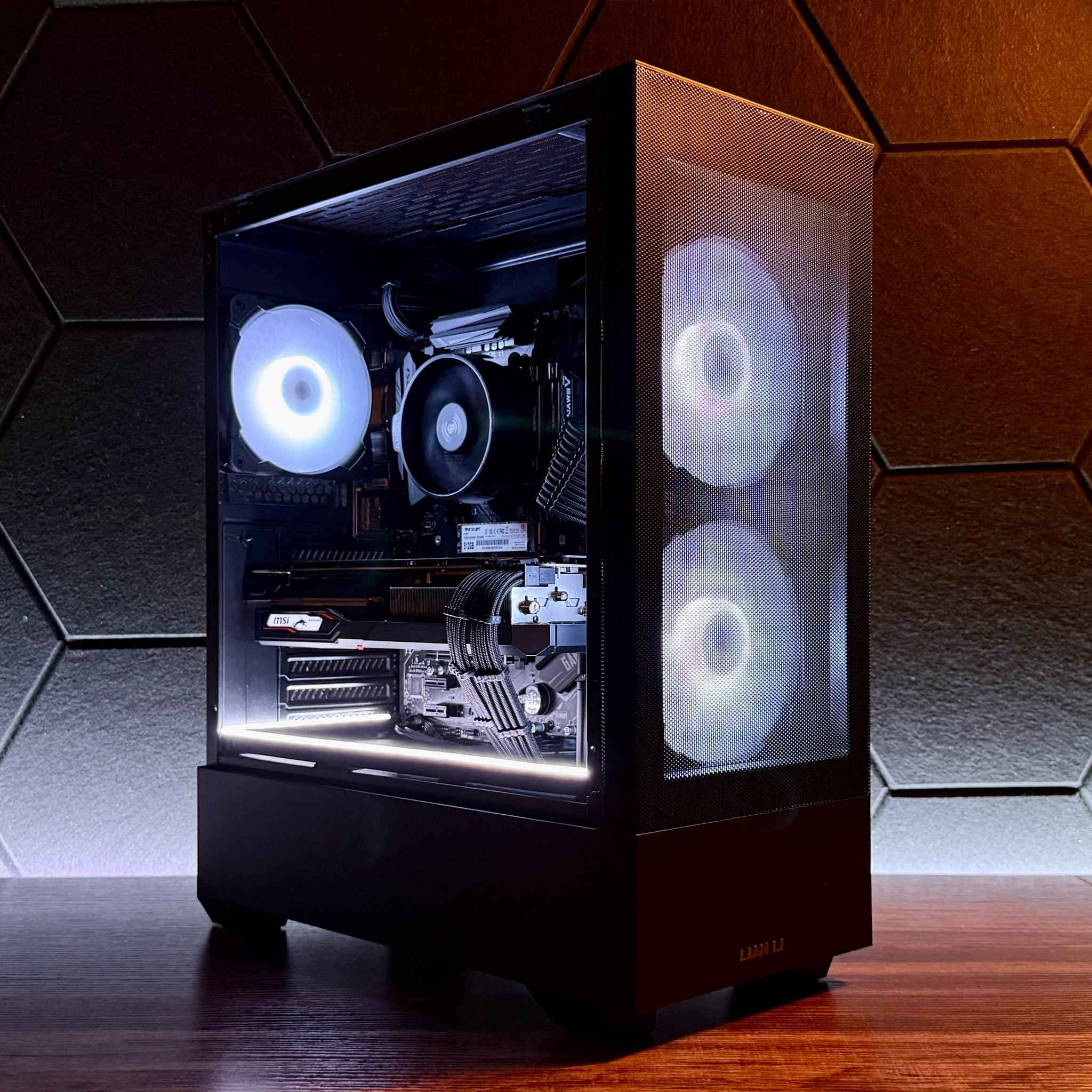 👻 Ghost 👻 AMD RX 5700 XT / AMD R5 3600 / 512GB NVME / 16GB Ram / AIR Cooled / Windows 11 Pro