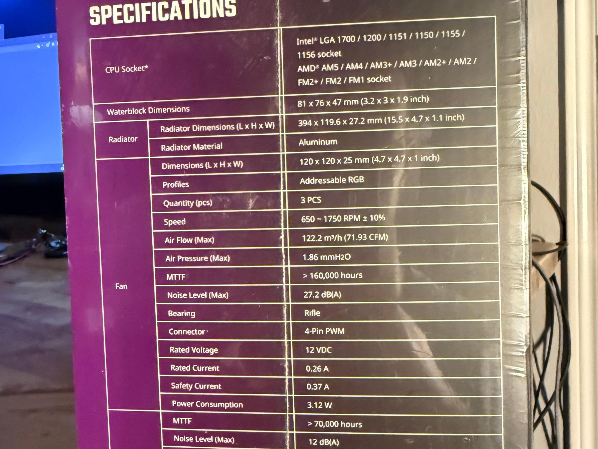 Cooler Master LIQUID 360L core ARGB