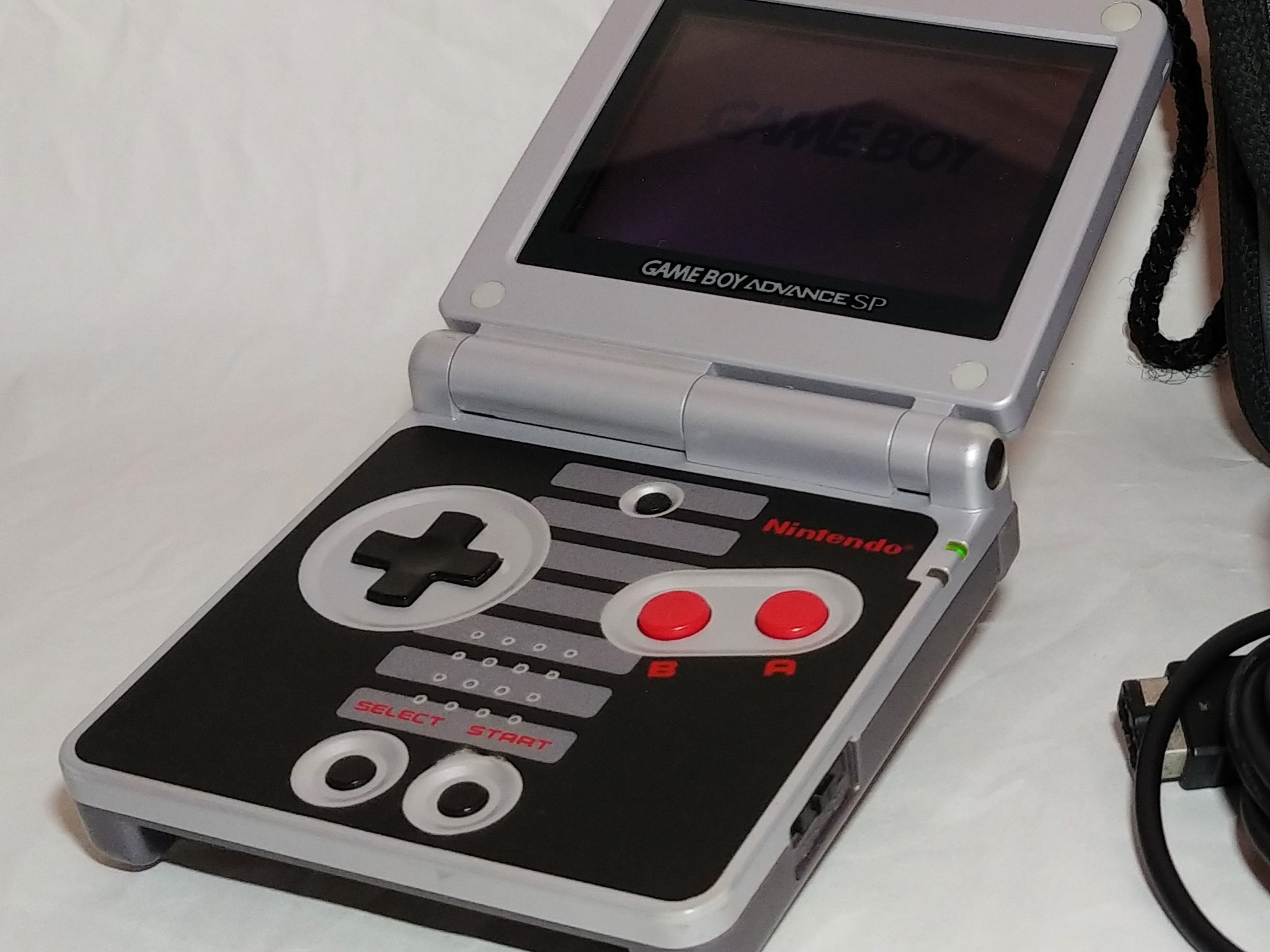 GameBoy Advanced SP Classic NES AGS-001 + Games/Accessories