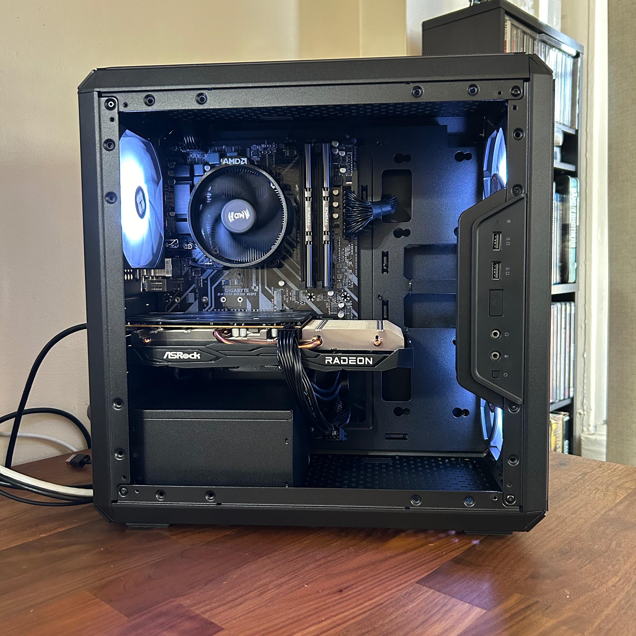 **WEEKEND SALE** RX 6600 | Ryzen 5 4500 | 16GB DDR4 | WI-FI | The Entry Level Beast V35