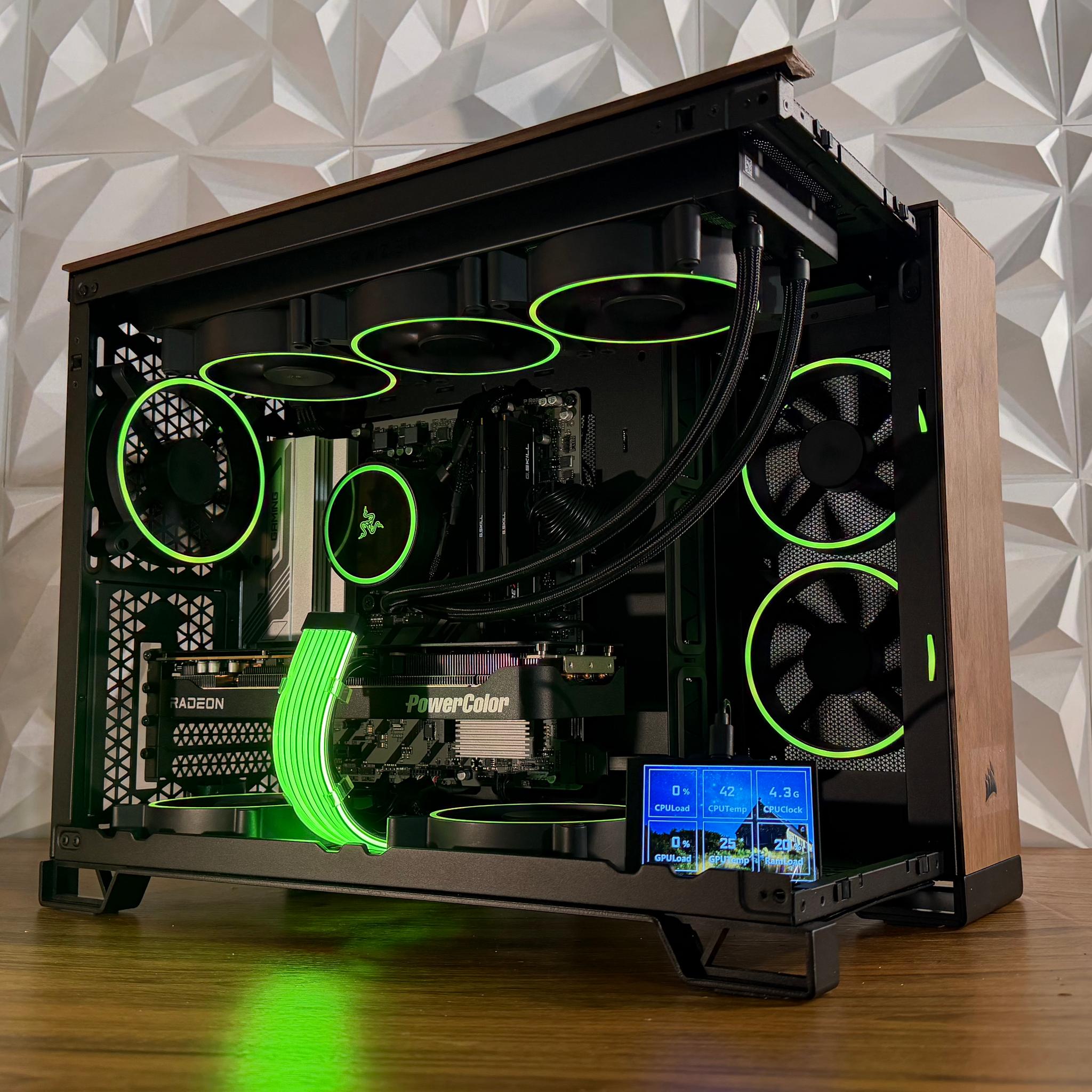 🌲Rx 9070XT | 9800x3d/7900X | 32GB DDR5 | 2TB | Windows 11 Pro 🌲 “WOODLAND PHANTOM”