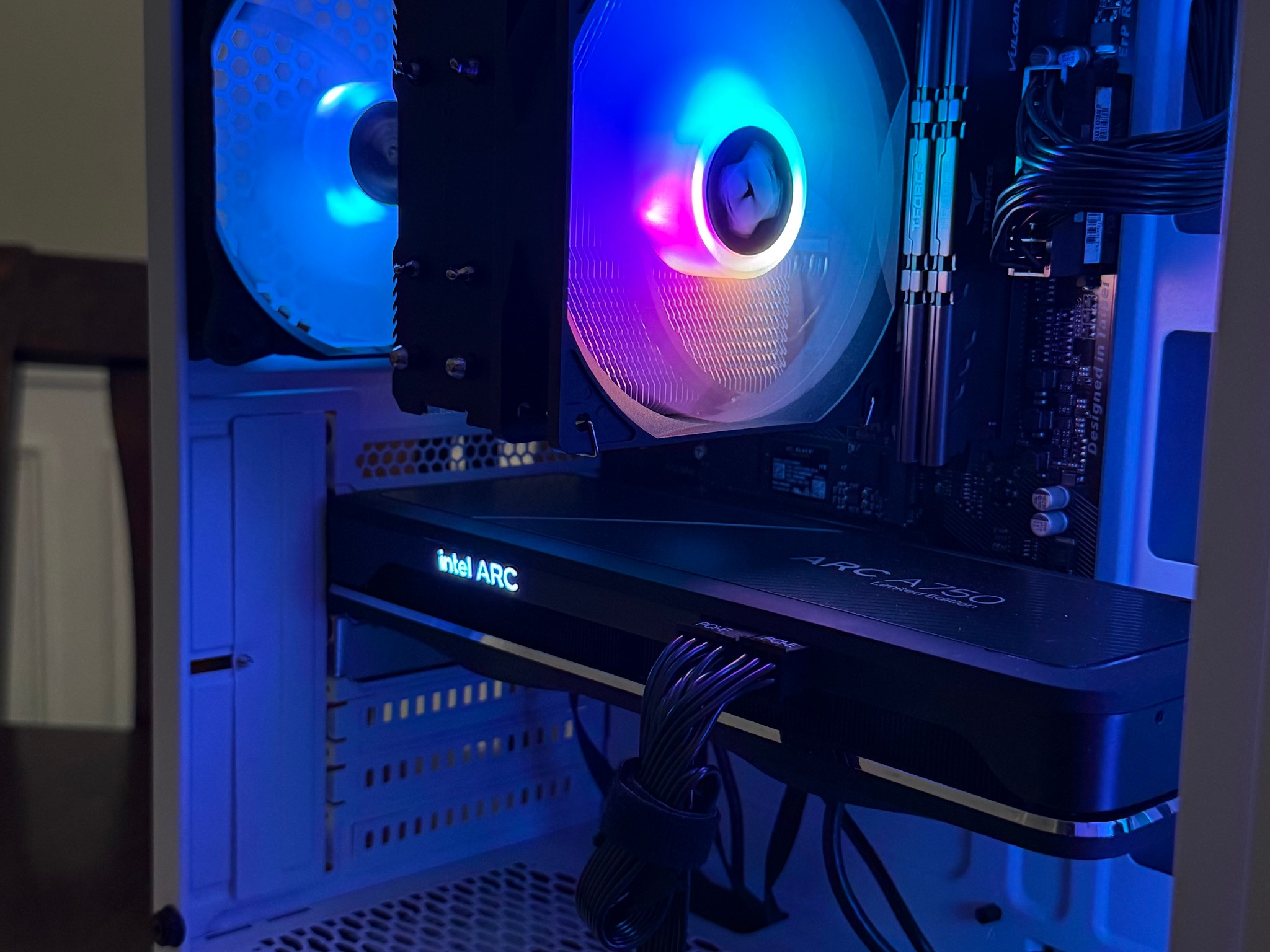 Intel ARC A750 8GB | Ryzen 5 5600G | 32GB DDR4 | 1TB NVMe | Win11 | WiFi | 1080P Gaming PC