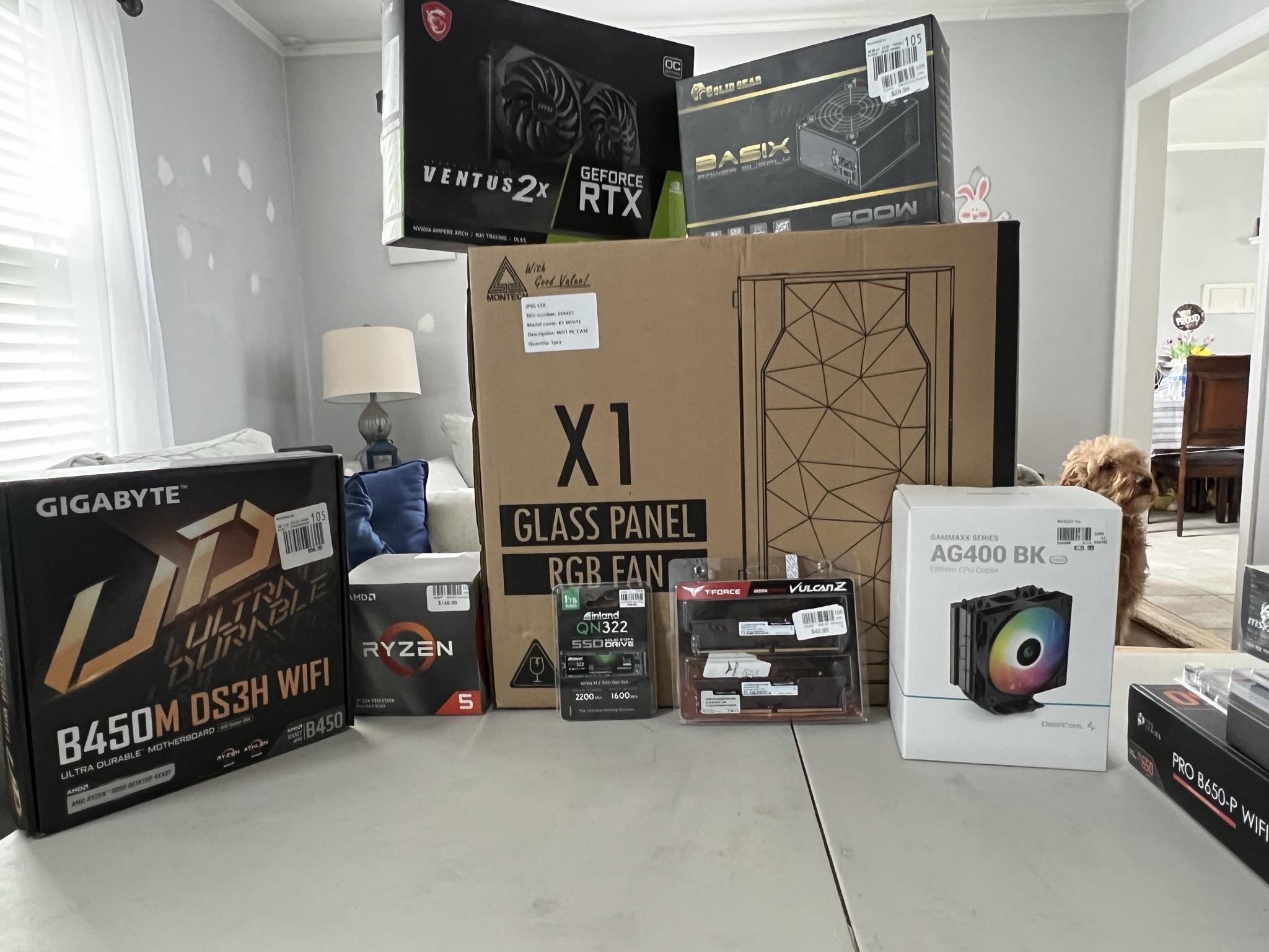 ||Gforce 3050|| AMD 3600 || 16GB RAM|| 1 TB high 1080p fps