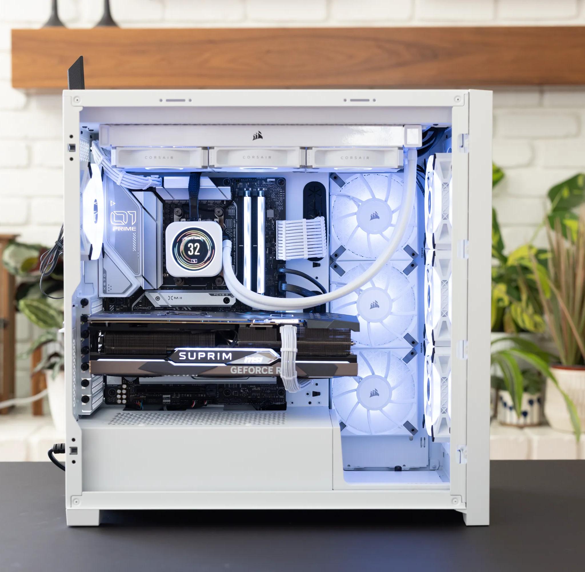 RTX 4080 Super, Ryzen 7 7800X3D, 4TB NVME storage, 48GB DDR5 6400, WiFi, High End Gaming PC