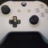 White Xbox One Controller With Triger locks & grips