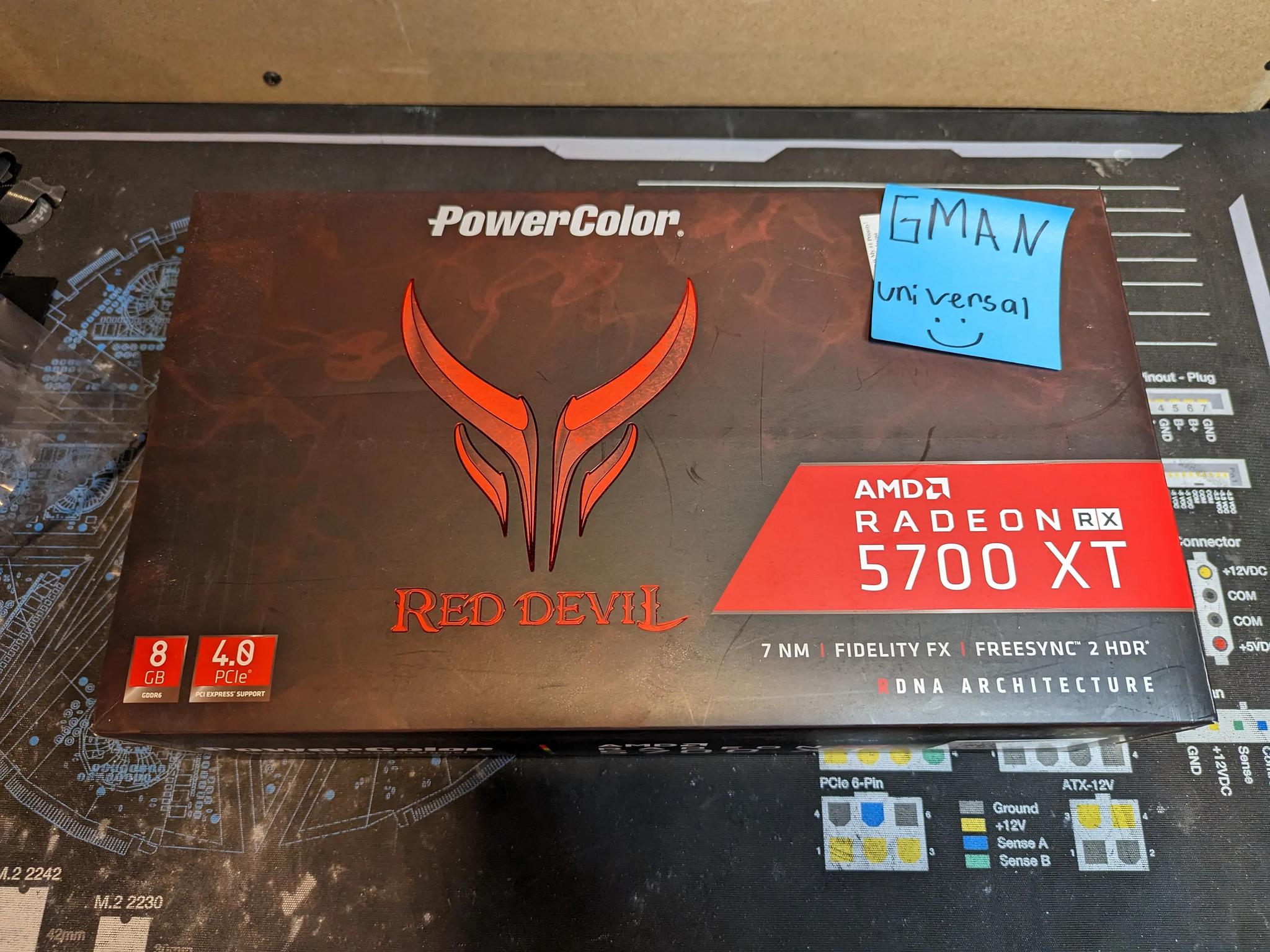 PowerColor Radeon RX 5700 XT 8 GB Red Devil Video Card