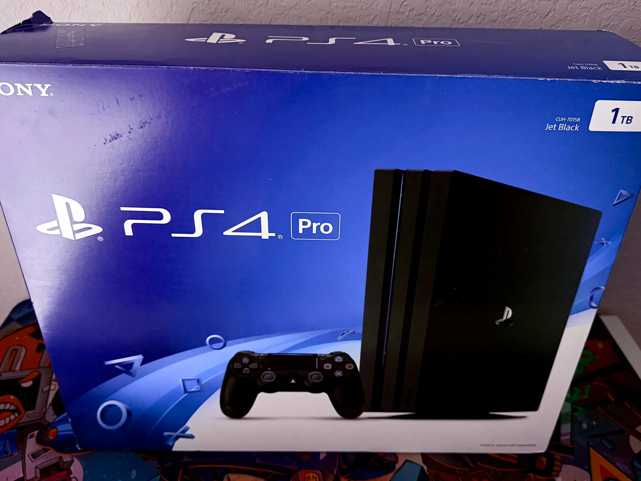 Sony PlayStation 4 Pro 1TB Console (Black) + 7 Games