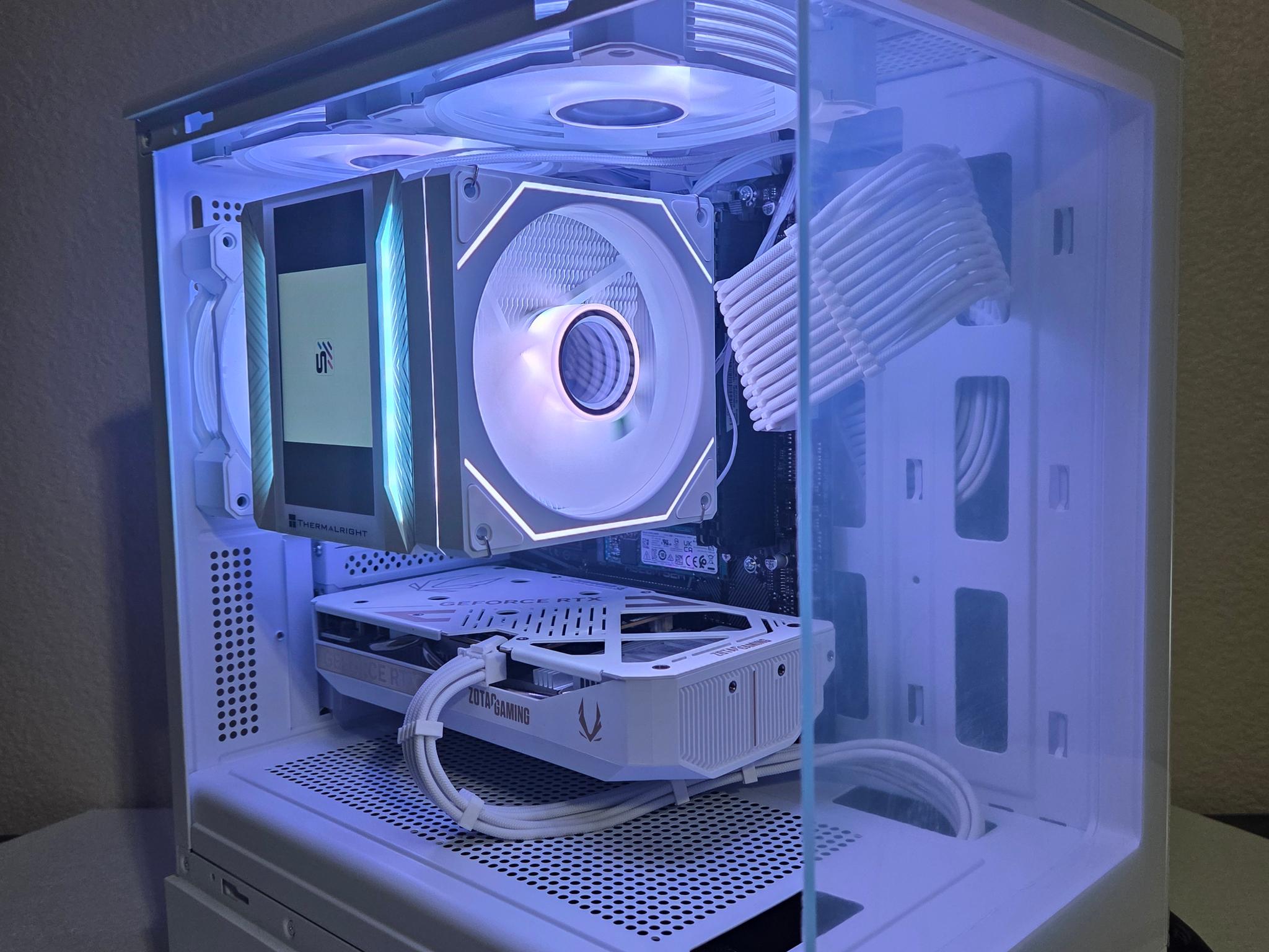 Orion Frost | White RTX 5060 Gaming PC ❄️🔥🤍⛄