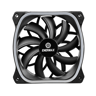Enermax SquA RGB aRGB 120MM PWM Fan - Black (3-Pack)