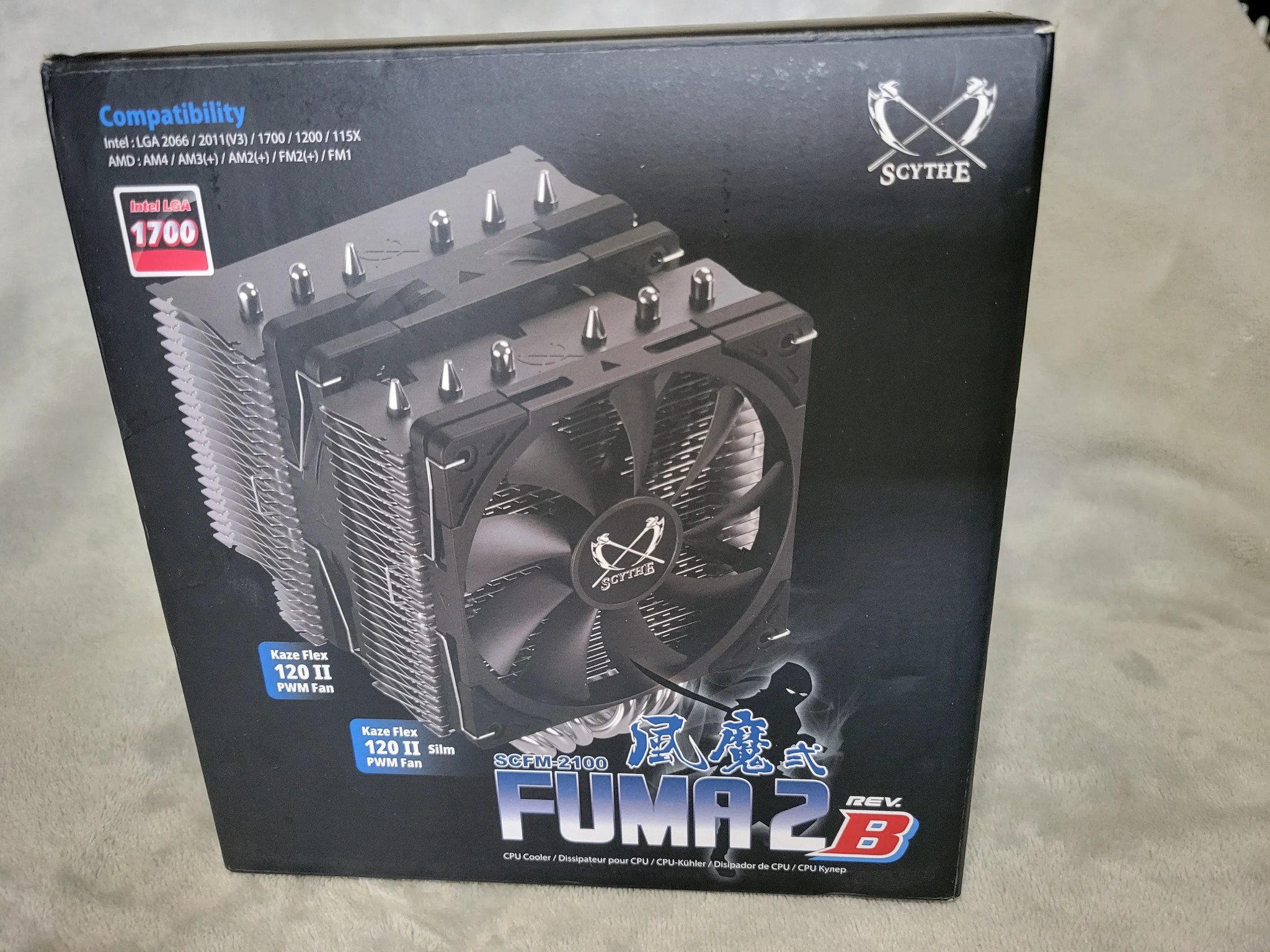 Intel Combo Deal - i5 12400 - MPG z690 EDGE DDR4 Wifi - Scythe Fuma 2 Cooler