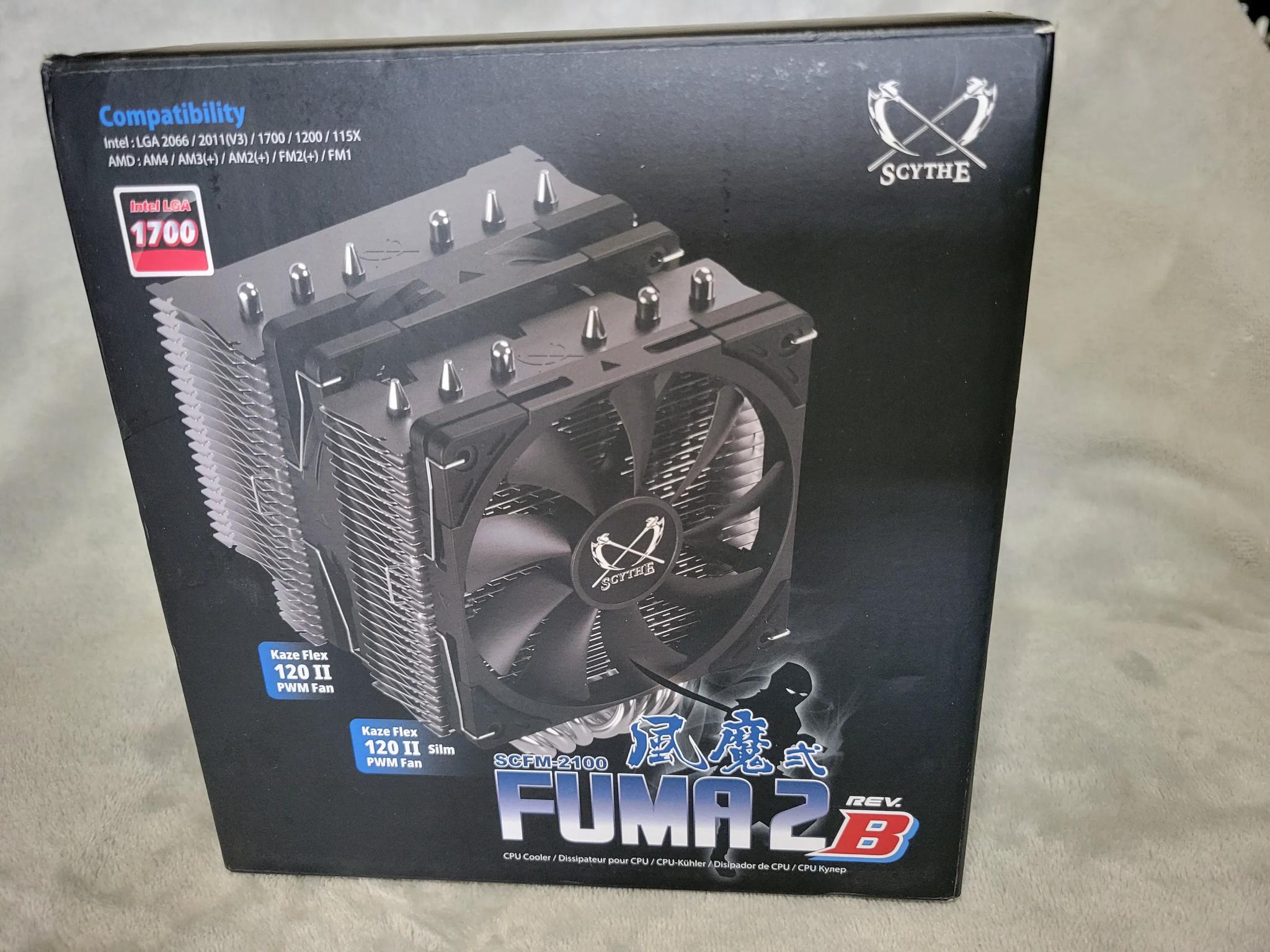 Intel Combo Deal - i5 12400 - MPG z690 EDGE DDR4 Wifi - Scythe Fuma 2 Cooler