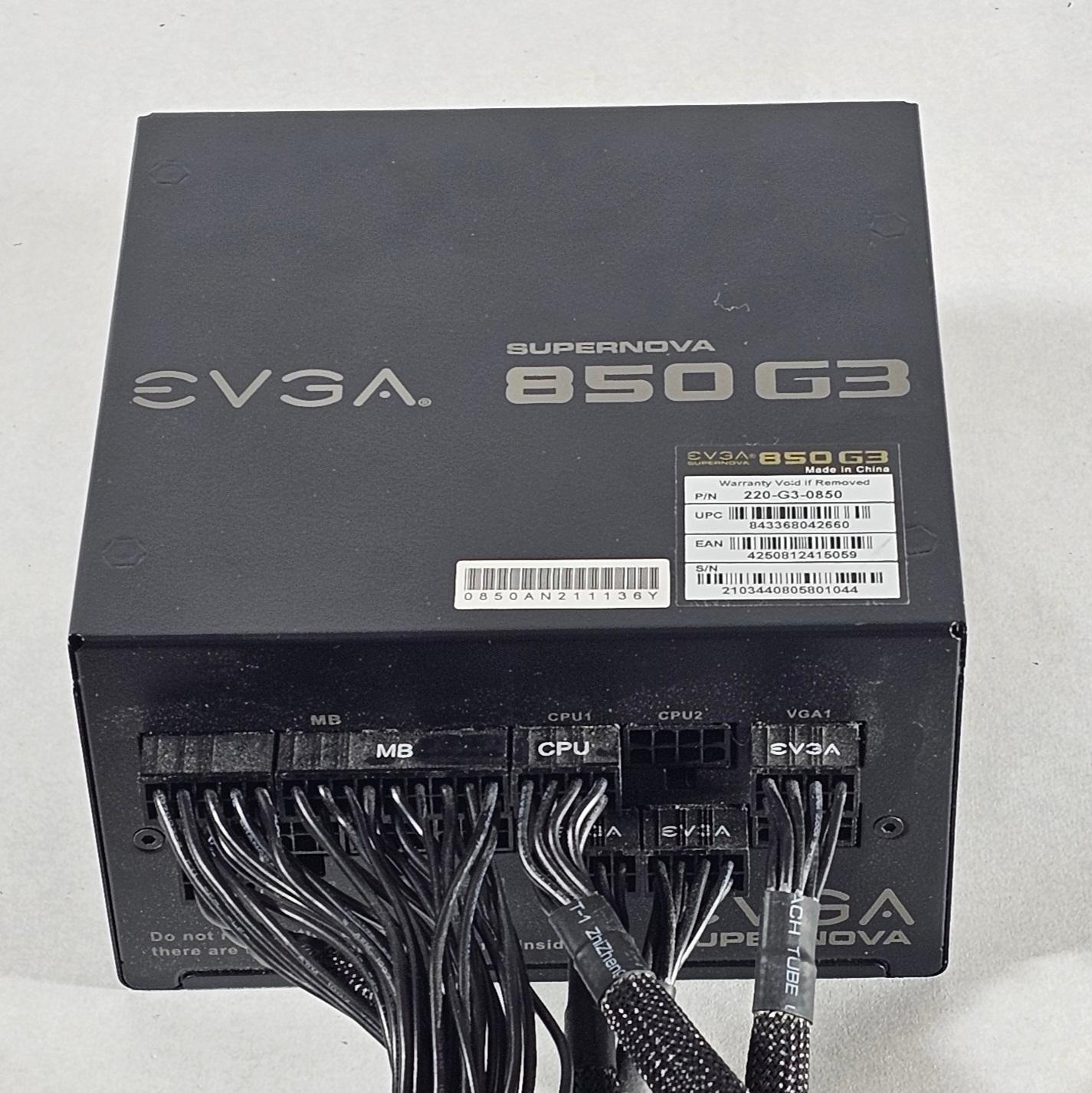 EVGA SuperNOVA 850 G3 850W 80+ Gold Power Supply