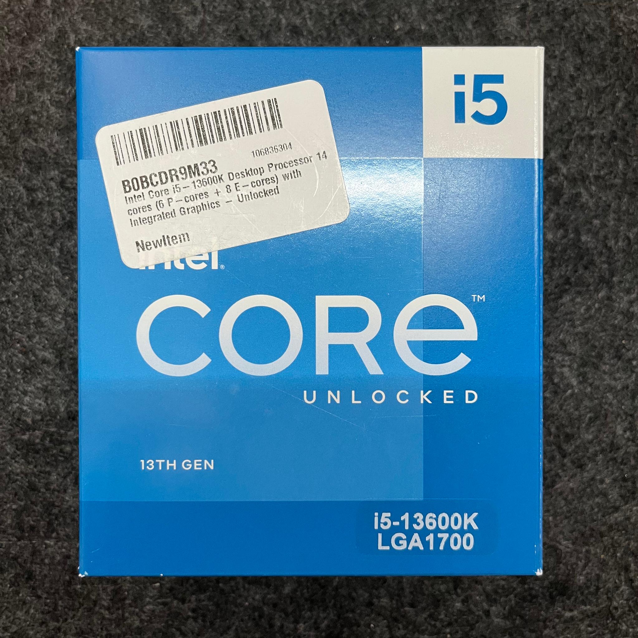 **FALL SALE** INTEL CORE i5-13600k DESKTOP PROCESSOR (5.1GHZ, 14 CORES) LGA1700 **FREE SHIPPING**