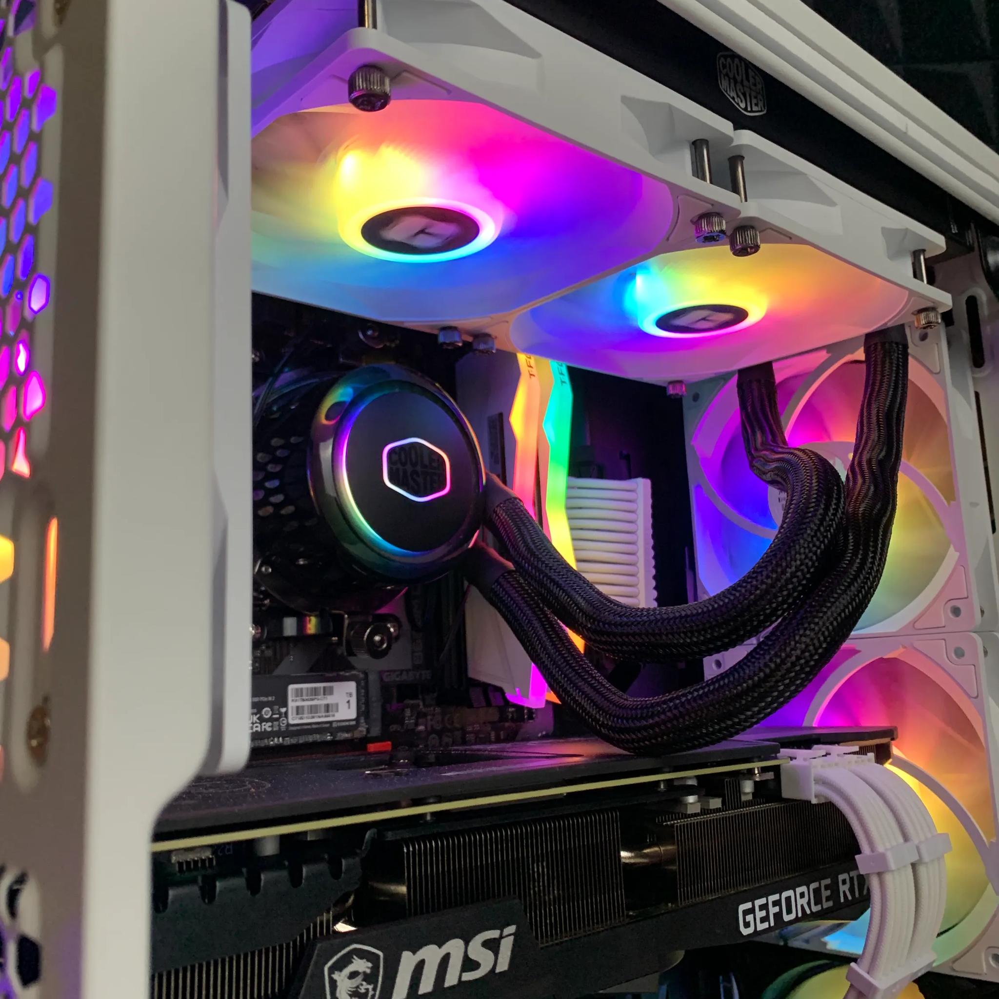 ⚪ Ryzen 5 7600/RTX 3080 10GB Gaming/Streaming PC ⚪