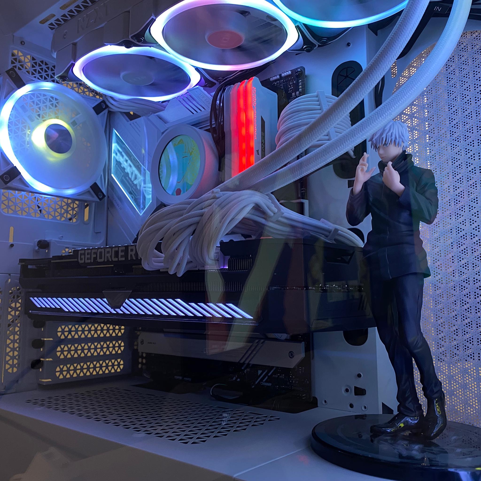 FULL WHITE HIGH RANGE PC WITHOUT GRAPHIC CARD