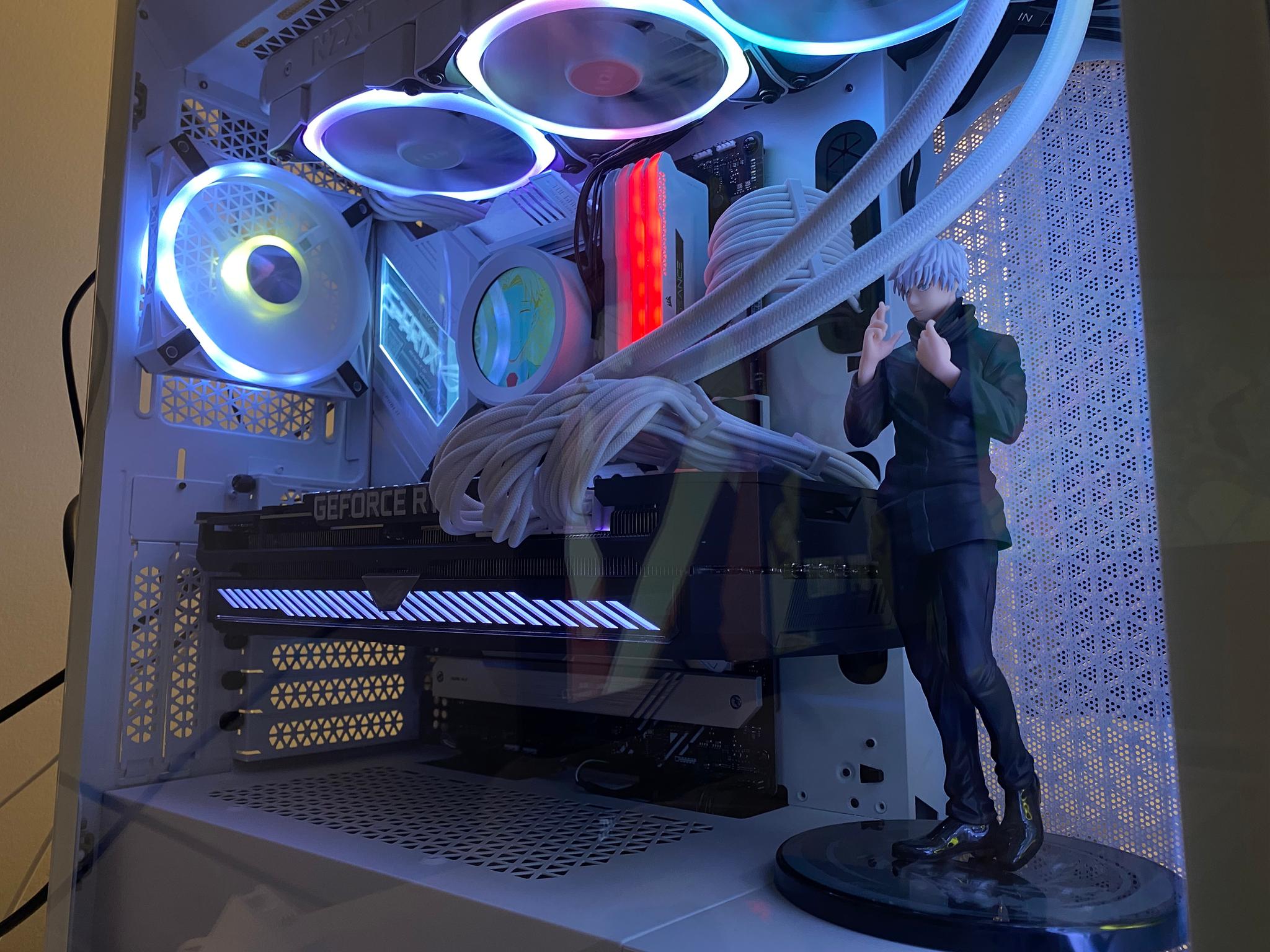 FULL WHITE HIGH RANGE PC WITHOUT GRAPHIC CARD