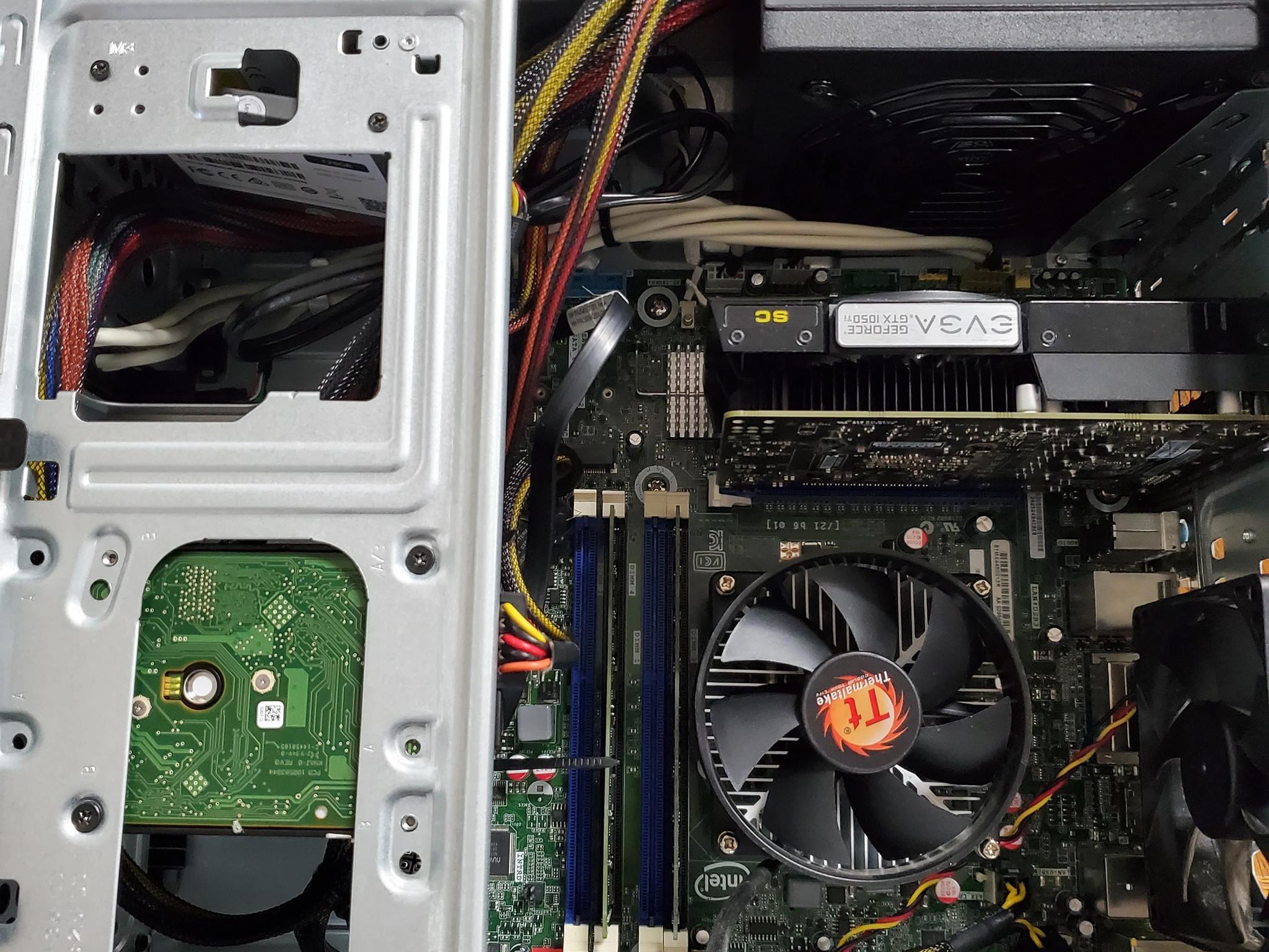Gaming pc i7 3770 evga 1050ti 16gb 1333mhz ddr3 ram