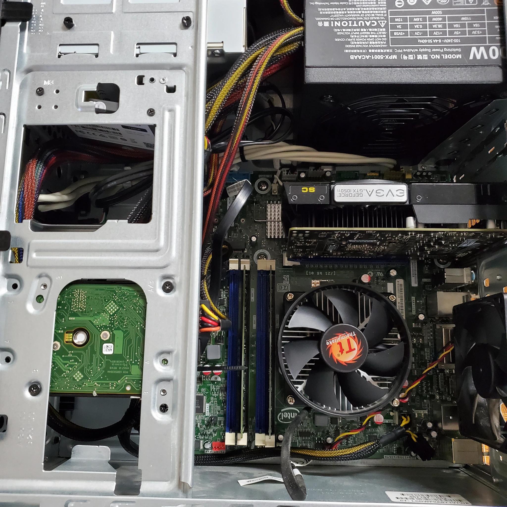 Gaming pc i7 3770 evga 1050ti 16gb 1333mhz ddr3 ram