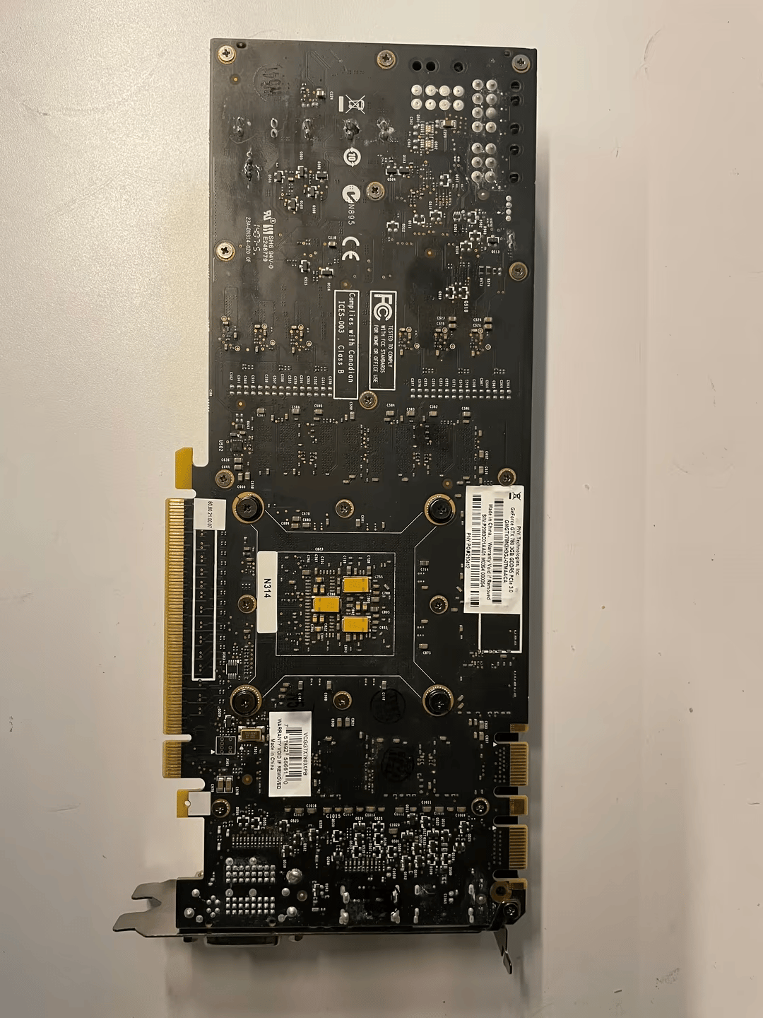 PNY Geforce GTX 780 3GB, Blower style