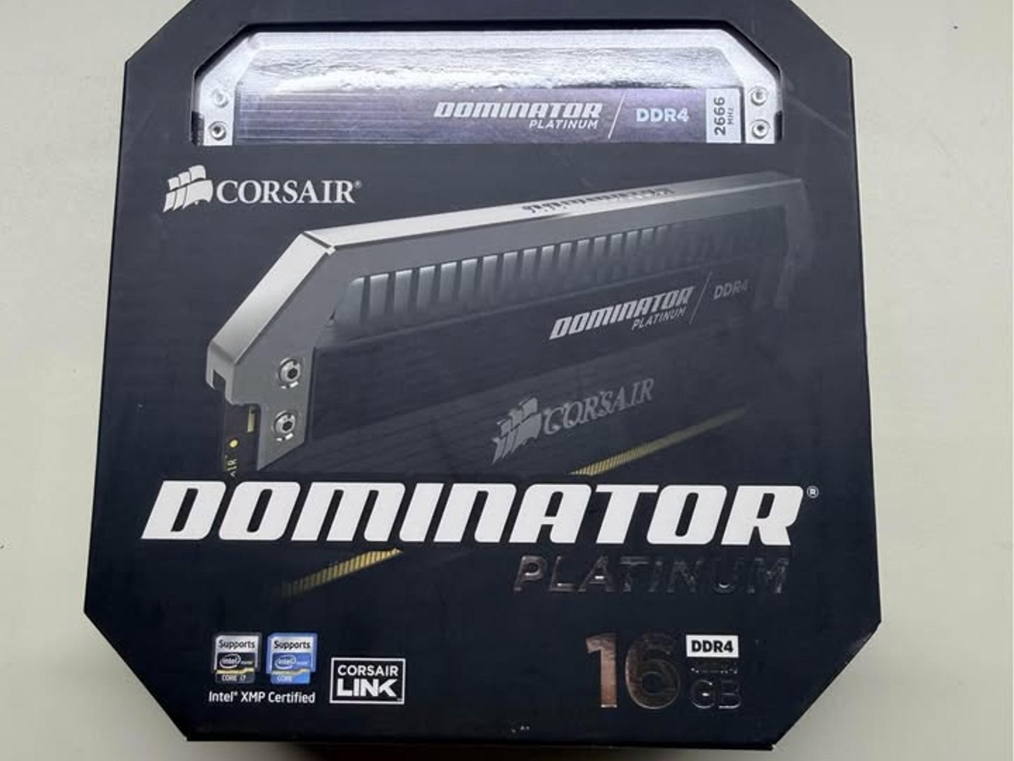 Corsair Dominator 16GB 4x4GB DDR4-2666 Memory Kit