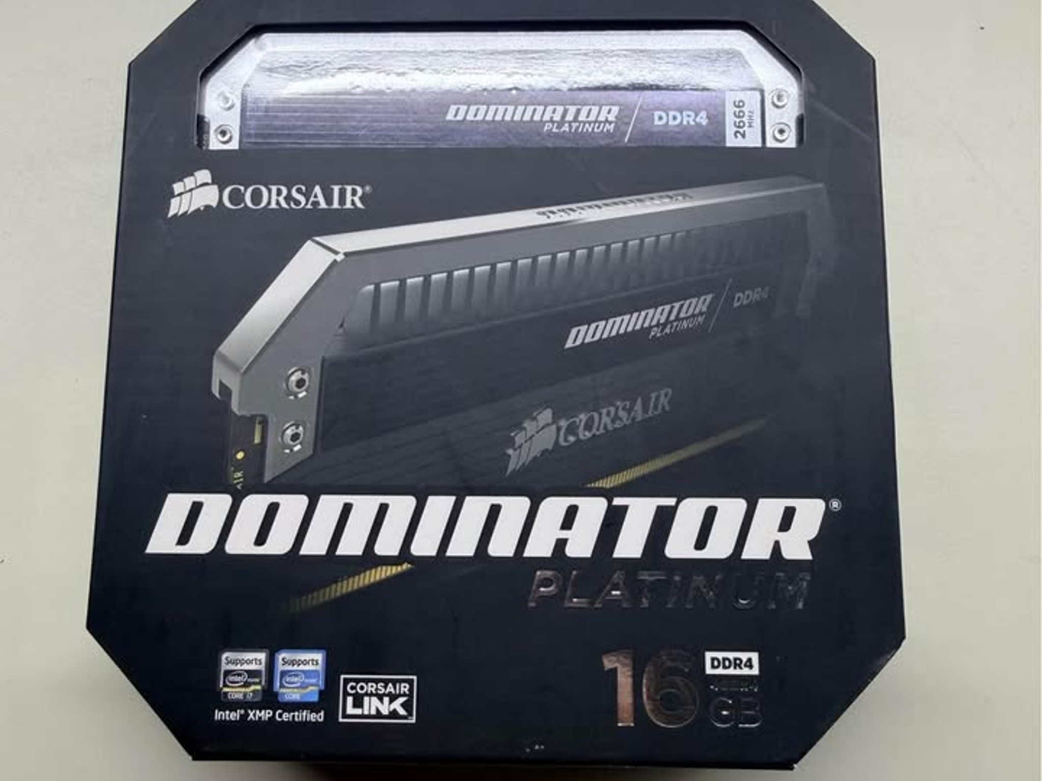 Corsair Dominator 16GB 4x4GB DDR4-2666 Memory Kit